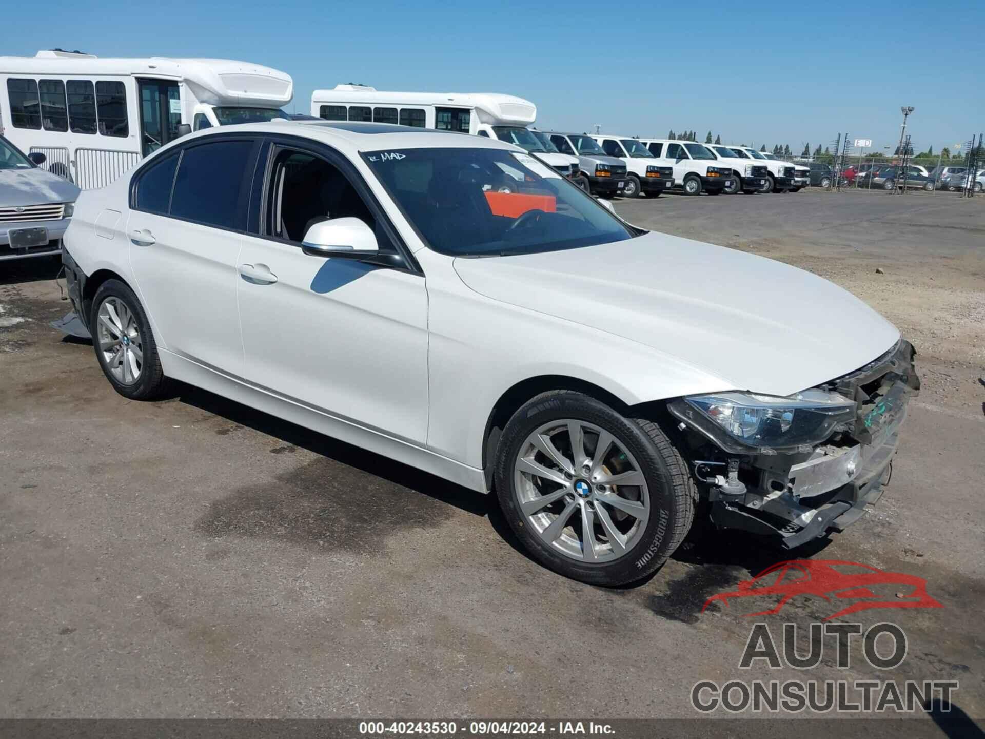 BMW 320I 2017 - WBA8E1G51HNU14010