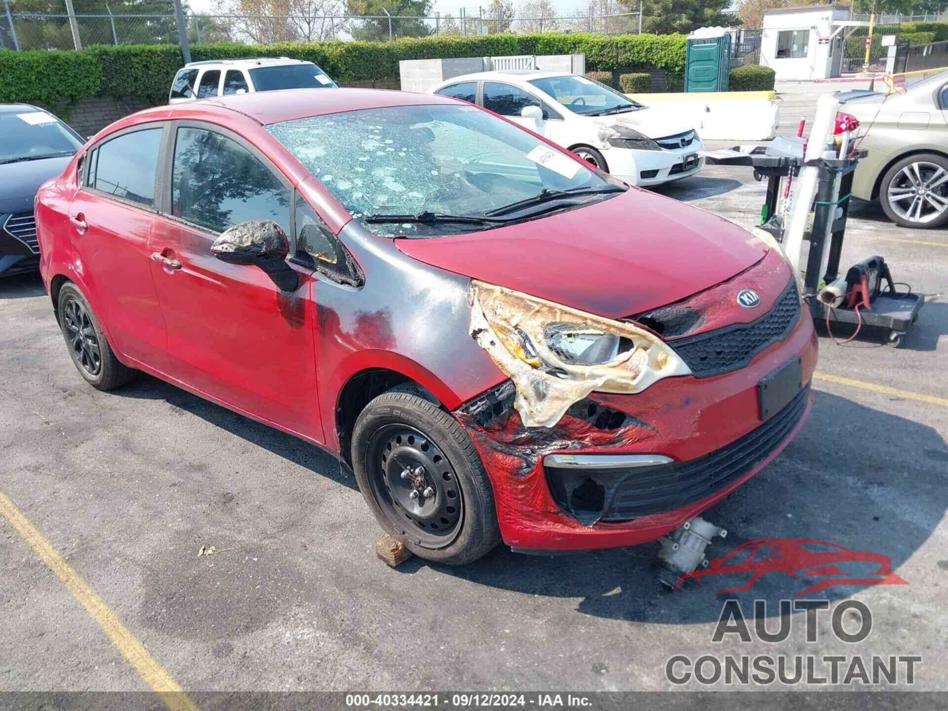 KIA RIO 2017 - KNADM4A36H6038196