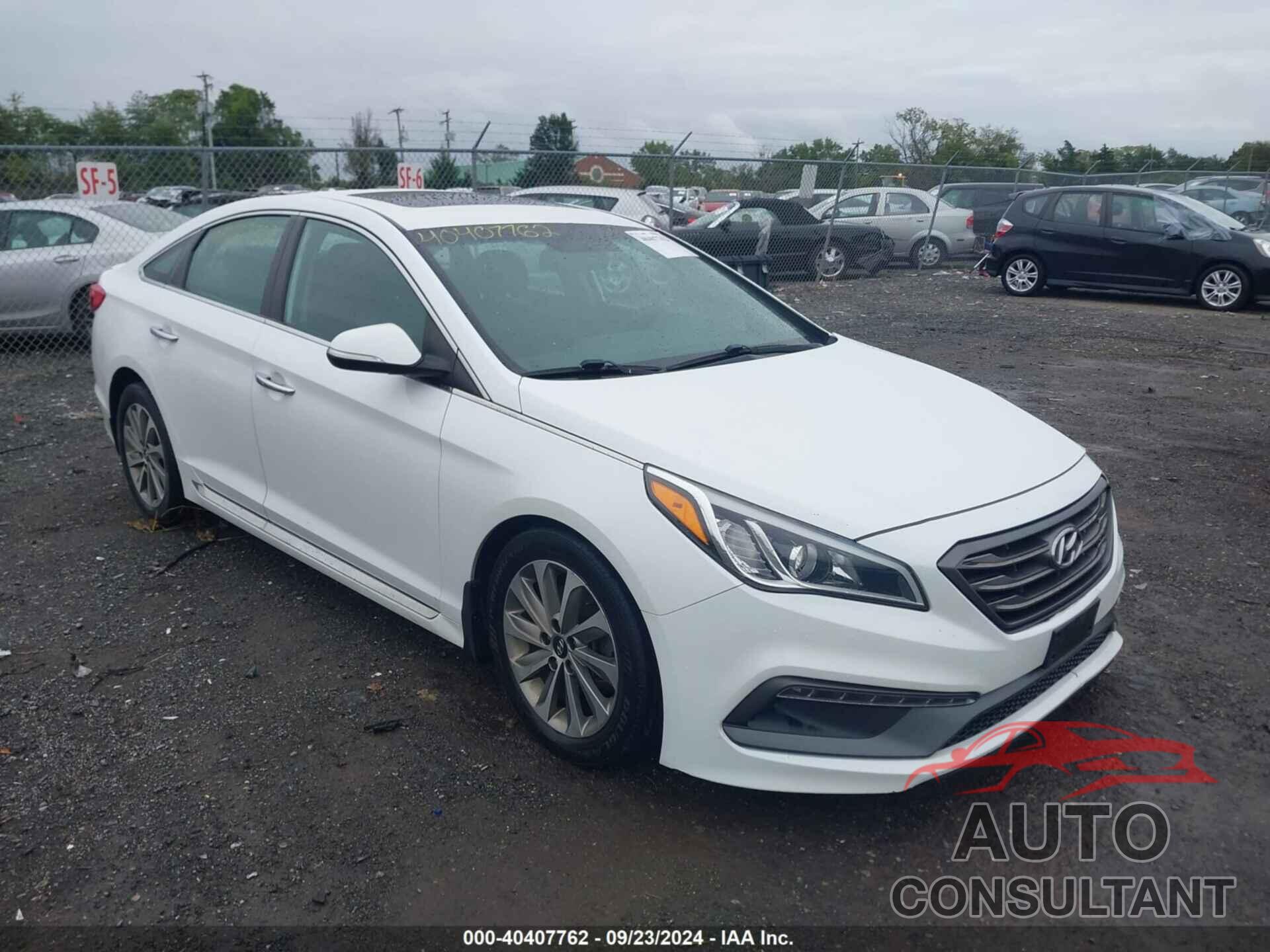 HYUNDAI SONATA 2016 - 5NPE34AF2GH380351