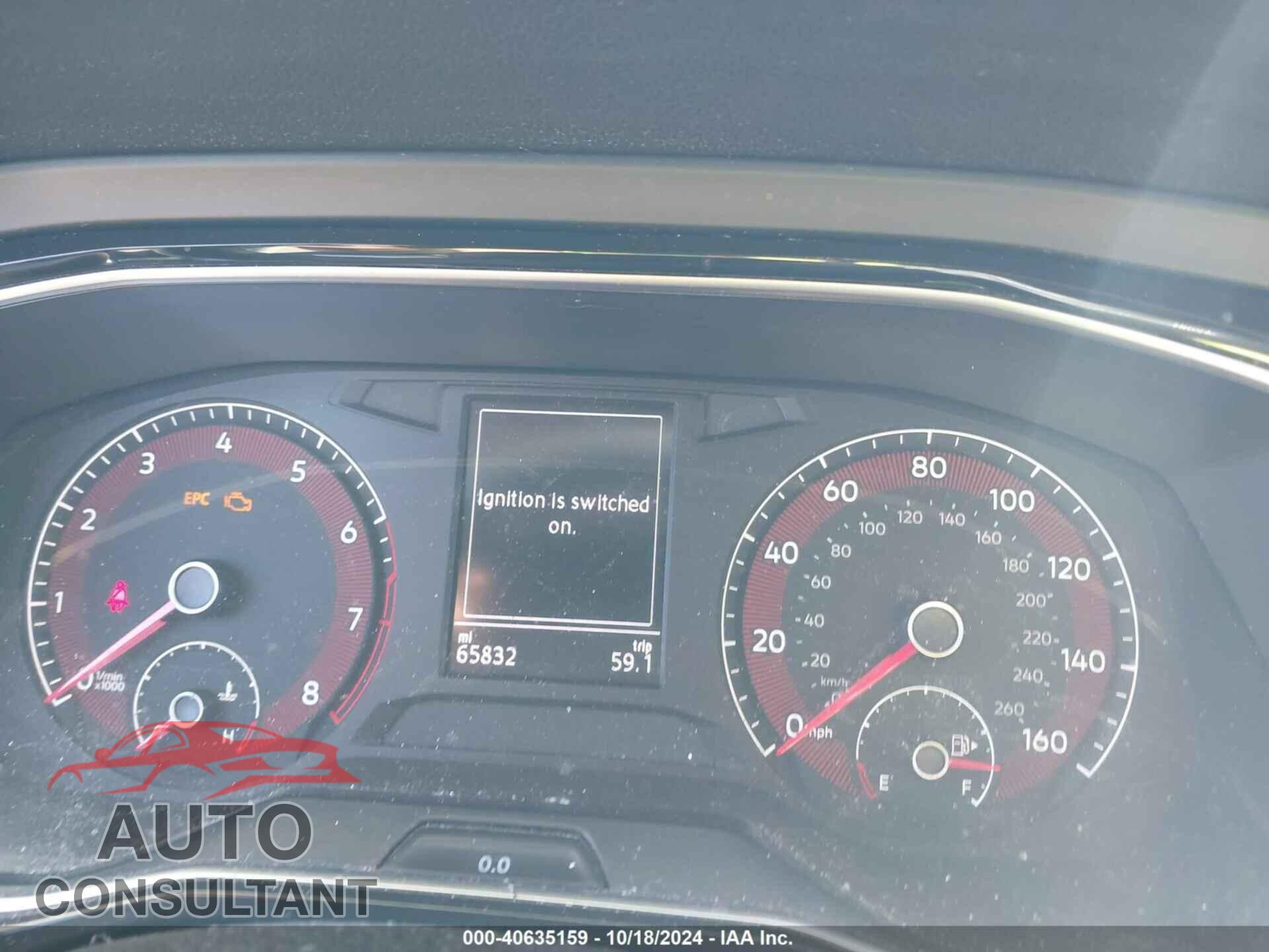 VOLKSWAGEN JETTA 2019 - 3VWN57BU2KM166324