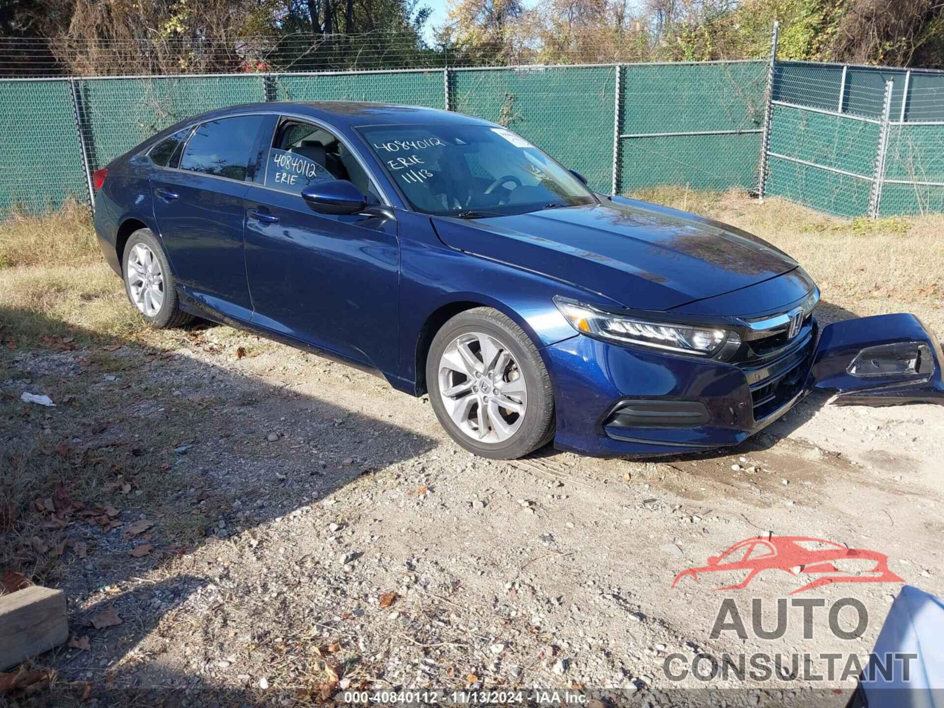 HONDA ACCORD 2020 - 1HGCV1F10LA116125