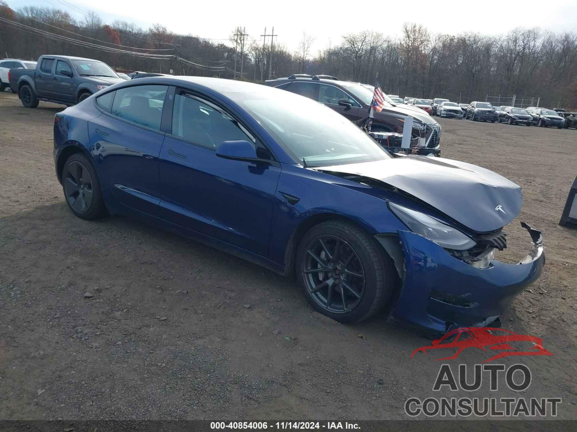 TESLA MODEL 3 2021 - 5YJ3E1EB6MF037107