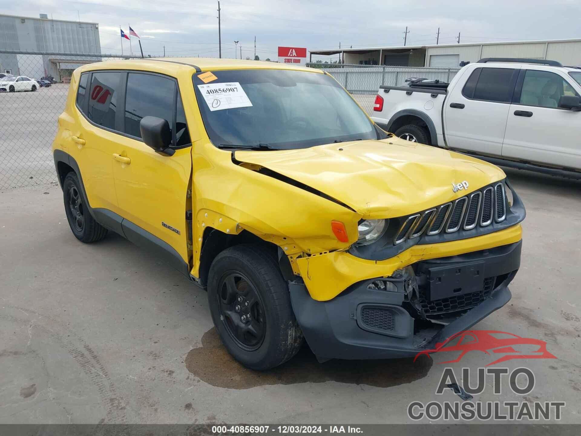 JEEP RENEGADE 2017 - ZACCJAAB0HPE44890