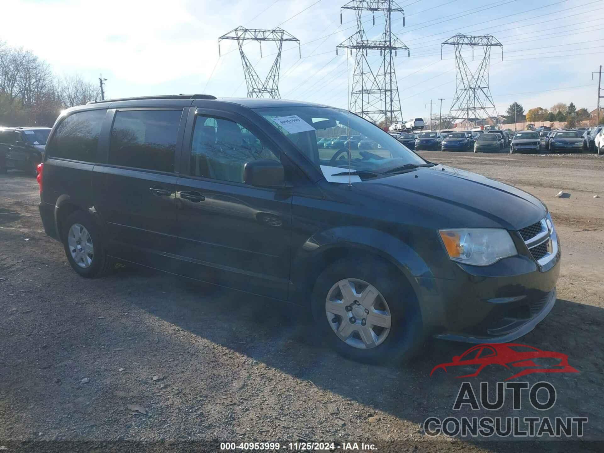 DODGE GRAND CARAVAN 2011 - 2D4RN4DG3BR805963