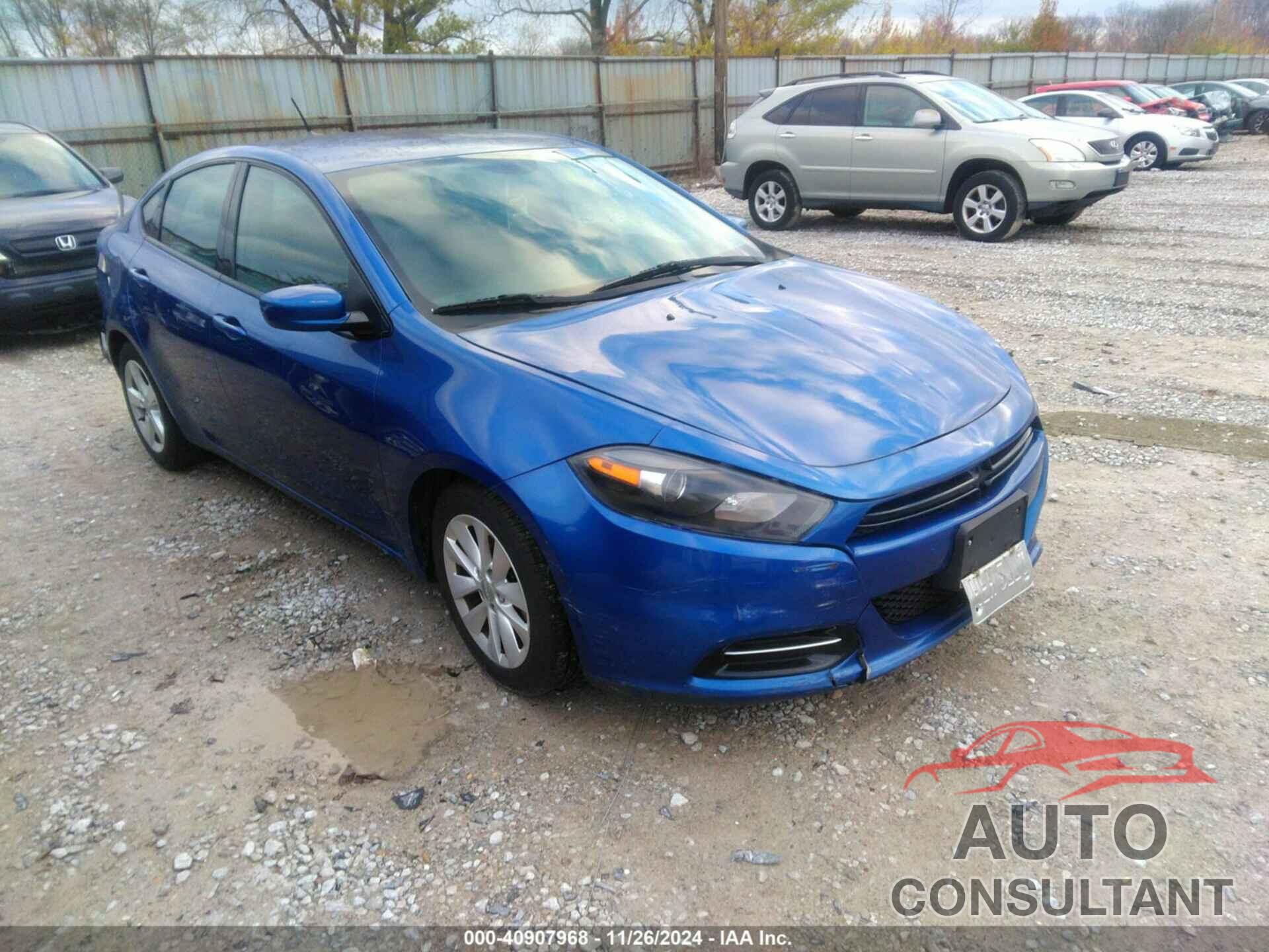 DODGE DART 2014 - 1C3CDFBB7ED868617