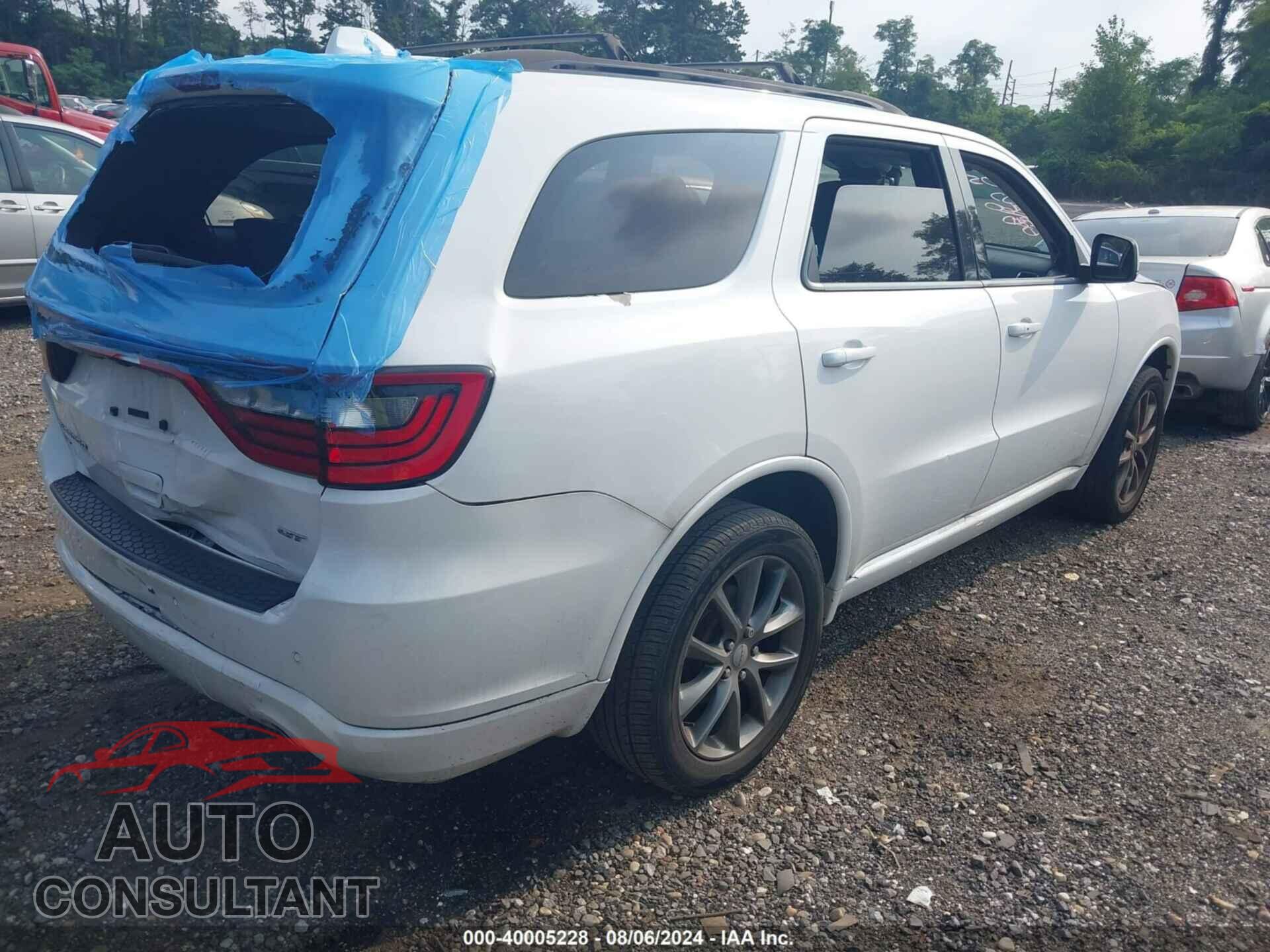 DODGE DURANGO 2017 - 1C4RDJDG3HC928887