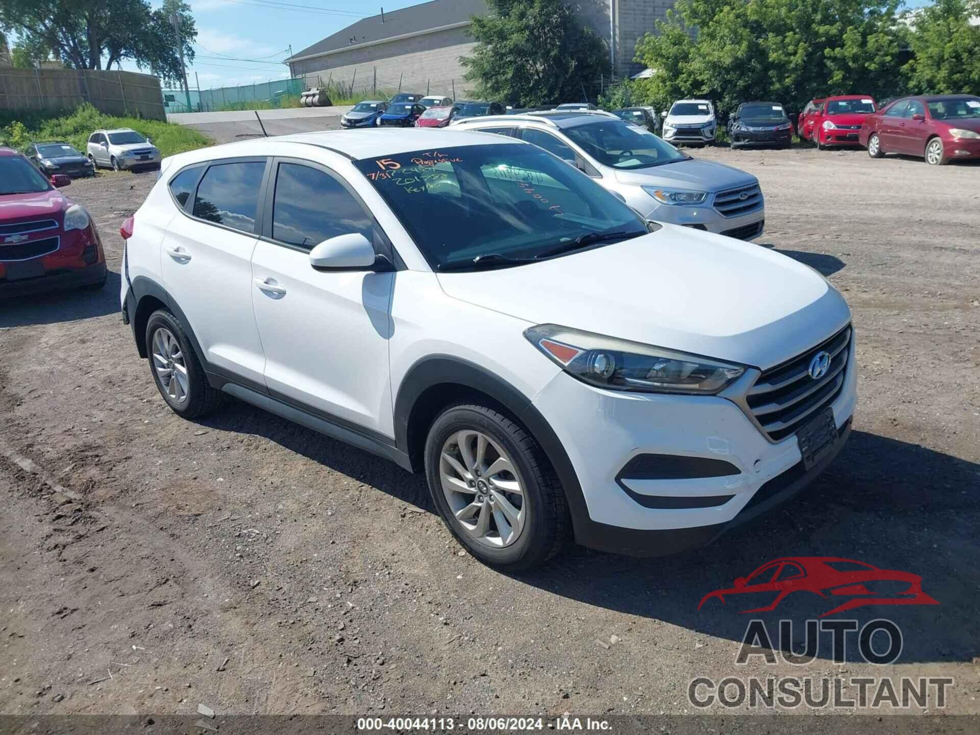 HYUNDAI TUCSON 2017 - KM8J23A46HU342599