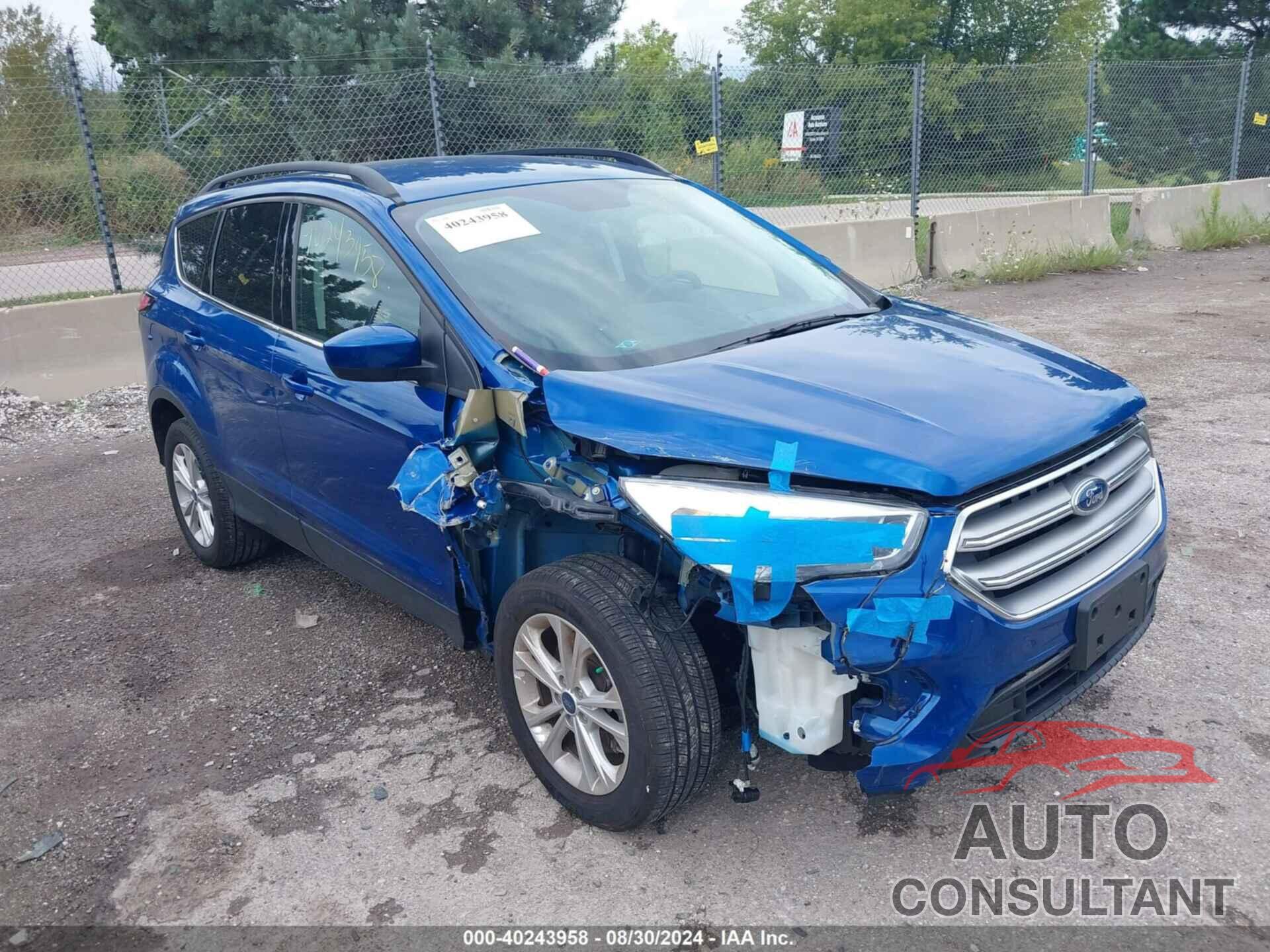 FORD ESCAPE 2017 - 1FMCU9GD7HUB97487