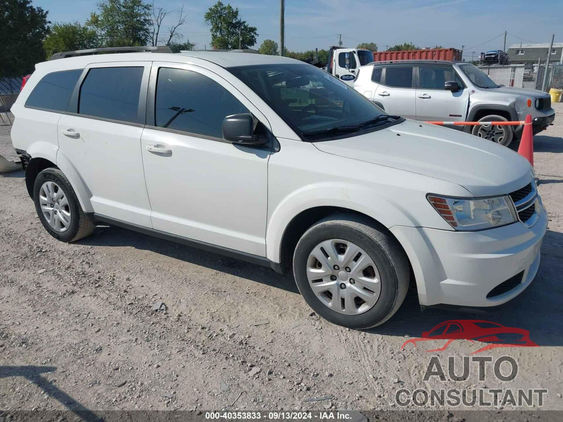 DODGE JOURNEY 2017 - 3C4PDCAB4HT609403