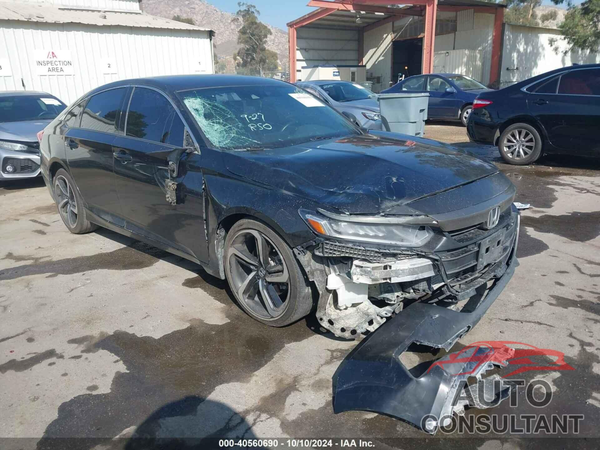 HONDA ACCORD 2021 - 1HGCV1F31MA118548