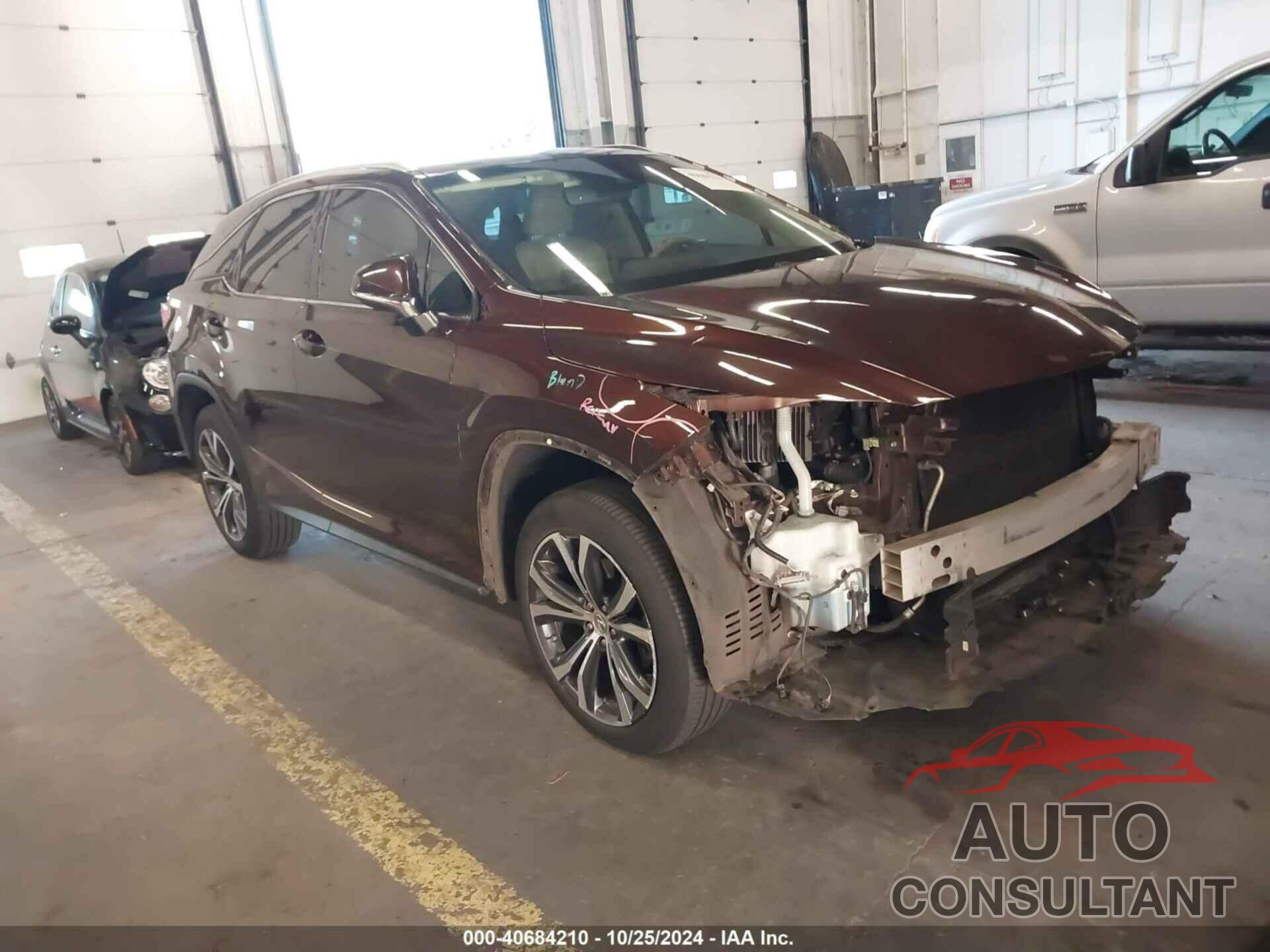 LEXUS RX 350 2016 - 2T2ZZMCAXGC023189