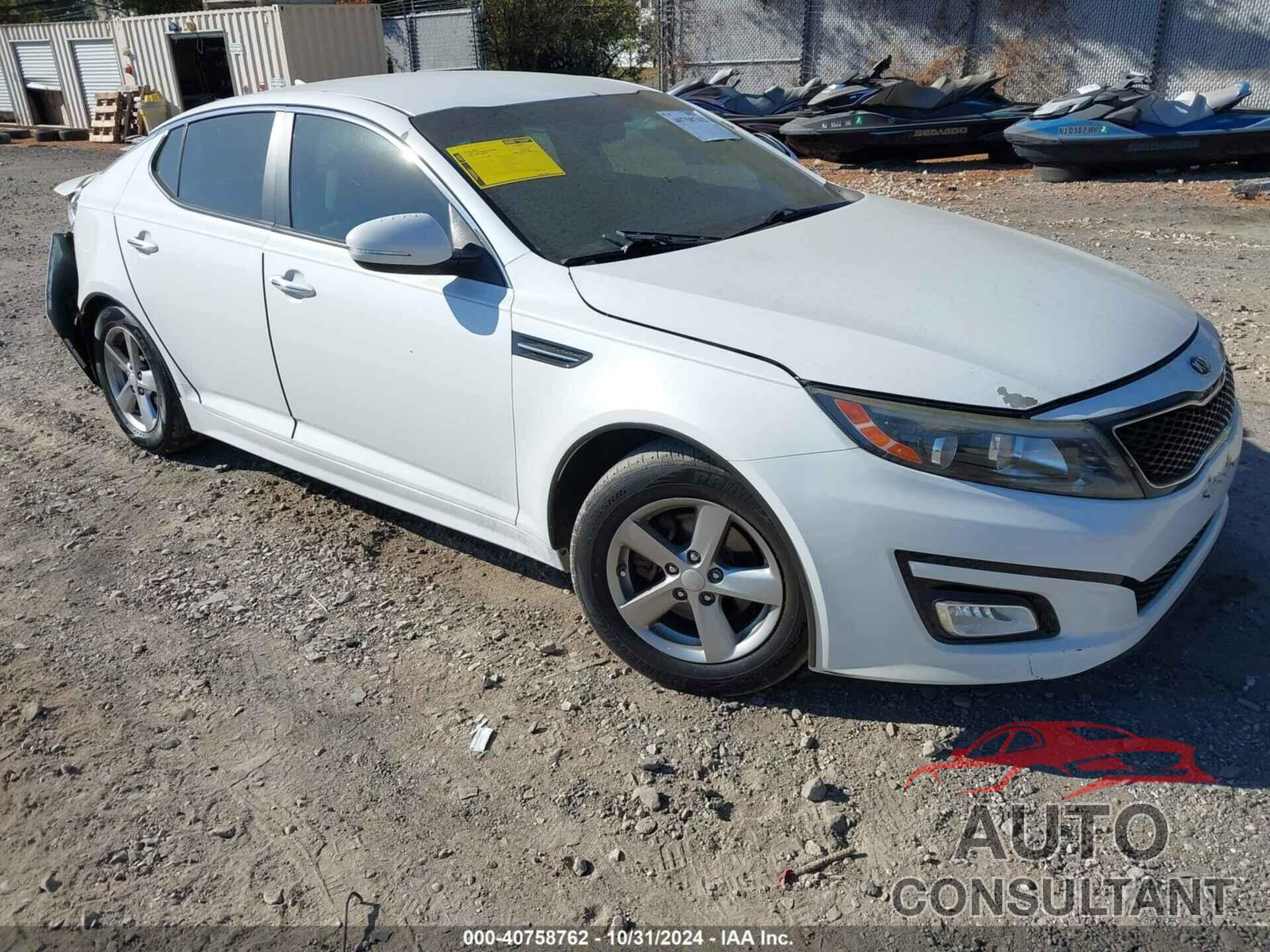 KIA OPTIMA 2015 - 5XXGM4A71FG372511