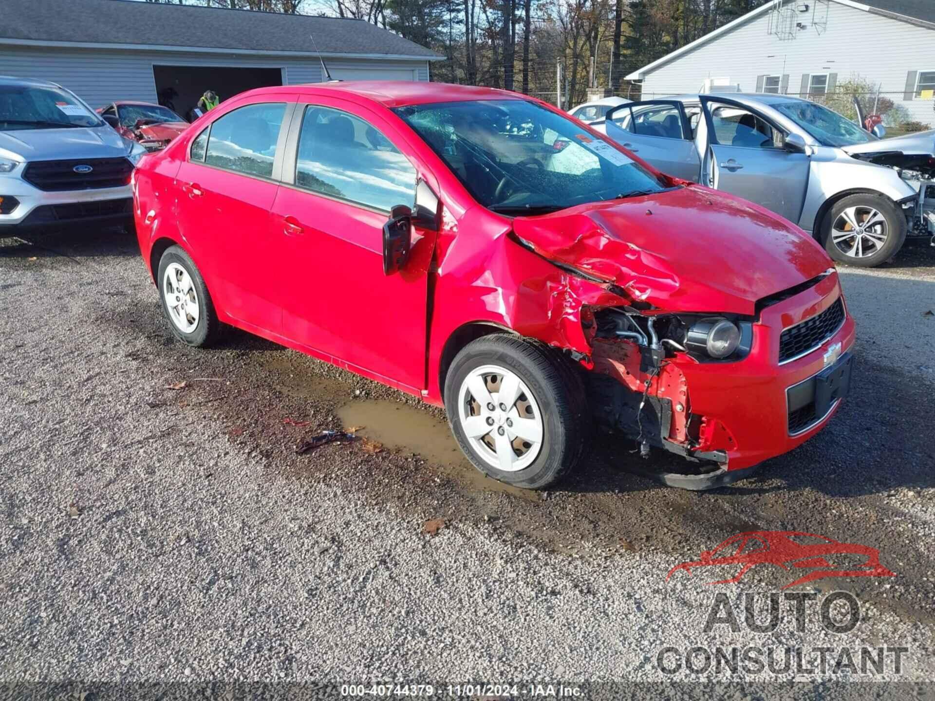 CHEVROLET SONIC 2014 - 1G1JA5SG4E4158696