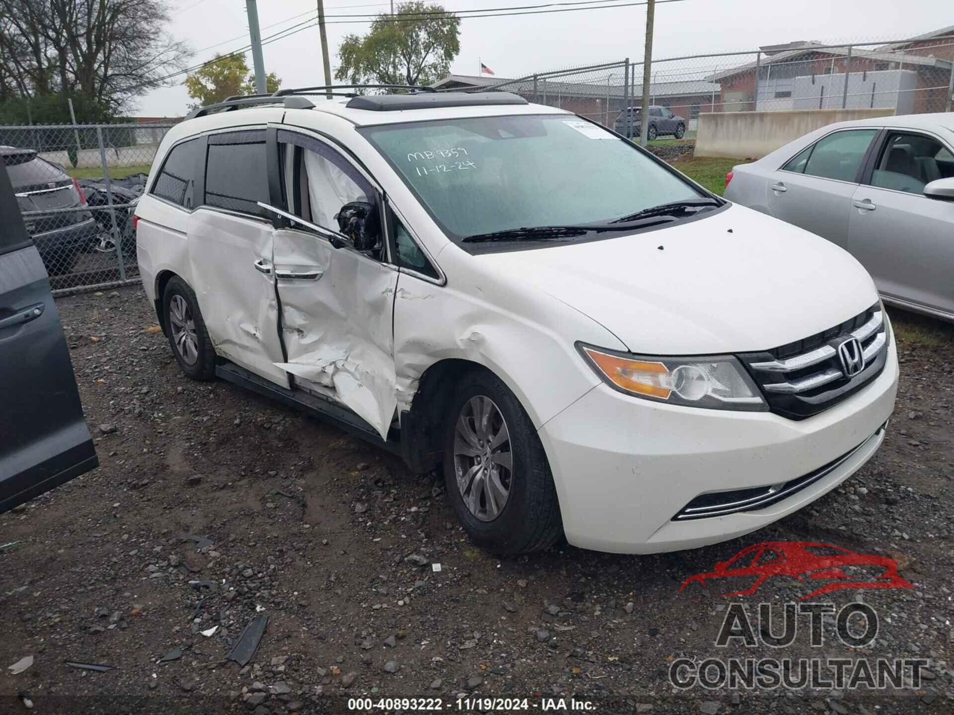 HONDA ODYSSEY 2015 - 5FNRL5H64FB119359