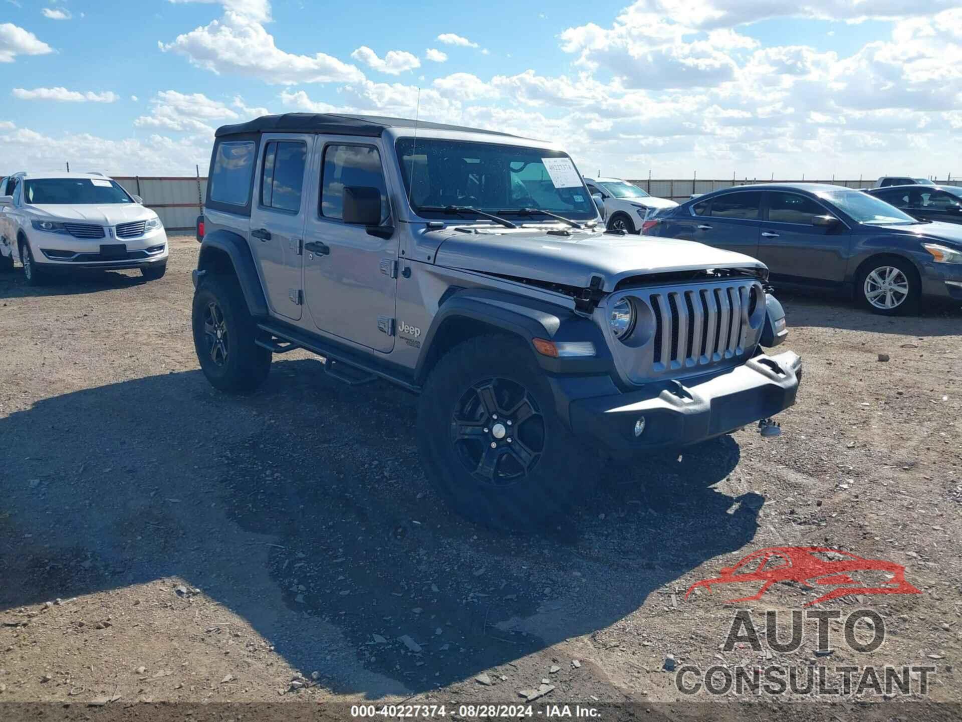 JEEP WRANGLER UNLIMITED 2018 - 1C4HJXDG1JW132859