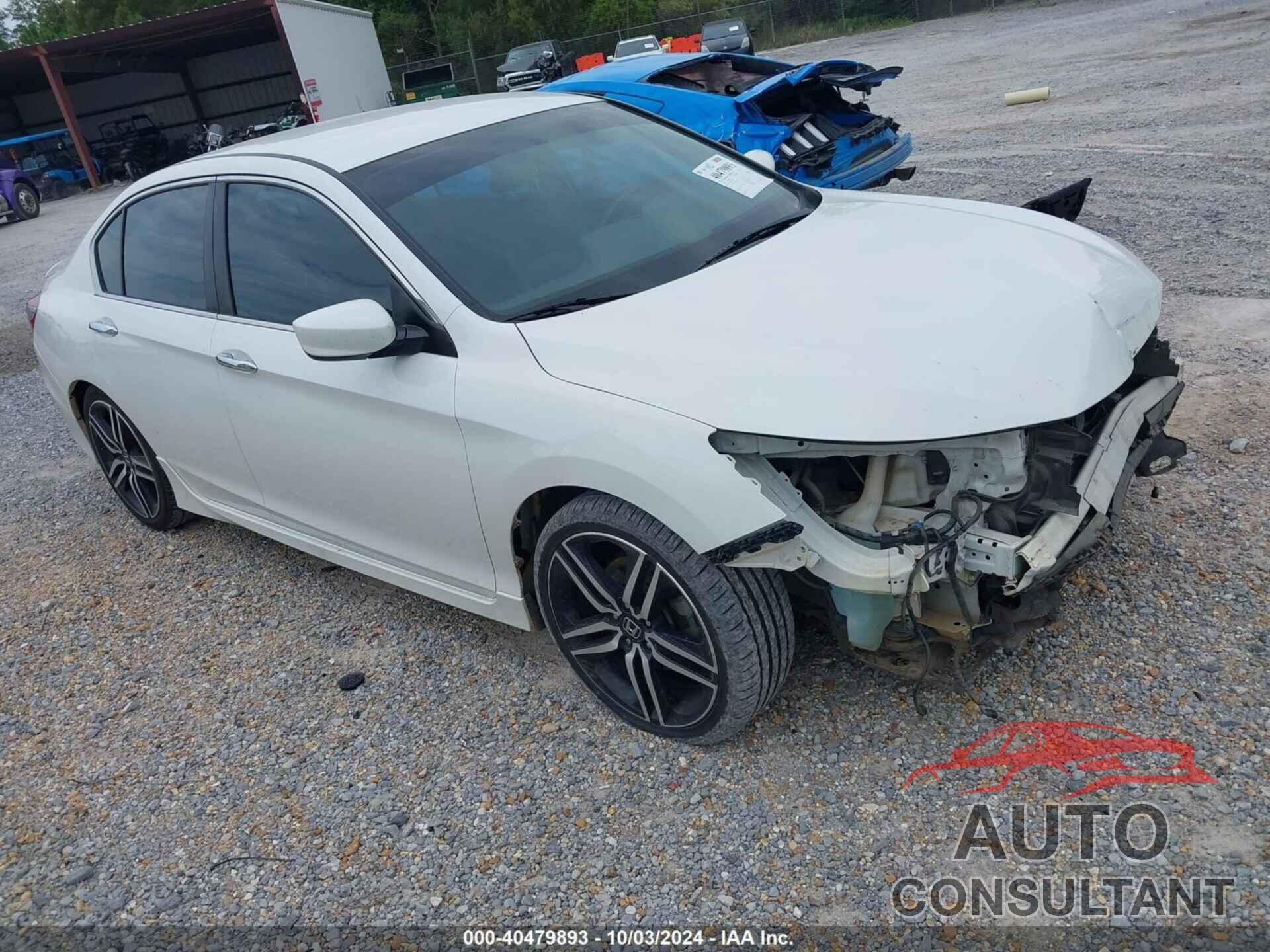 HONDA ACCORD 2017 - 1HGCR2F17HA144358