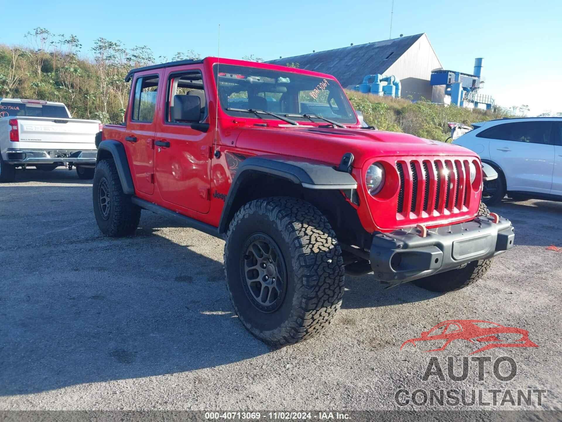 JEEP WRANGLER UNLIMITED 2021 - 1C4HJXDN4MW717132