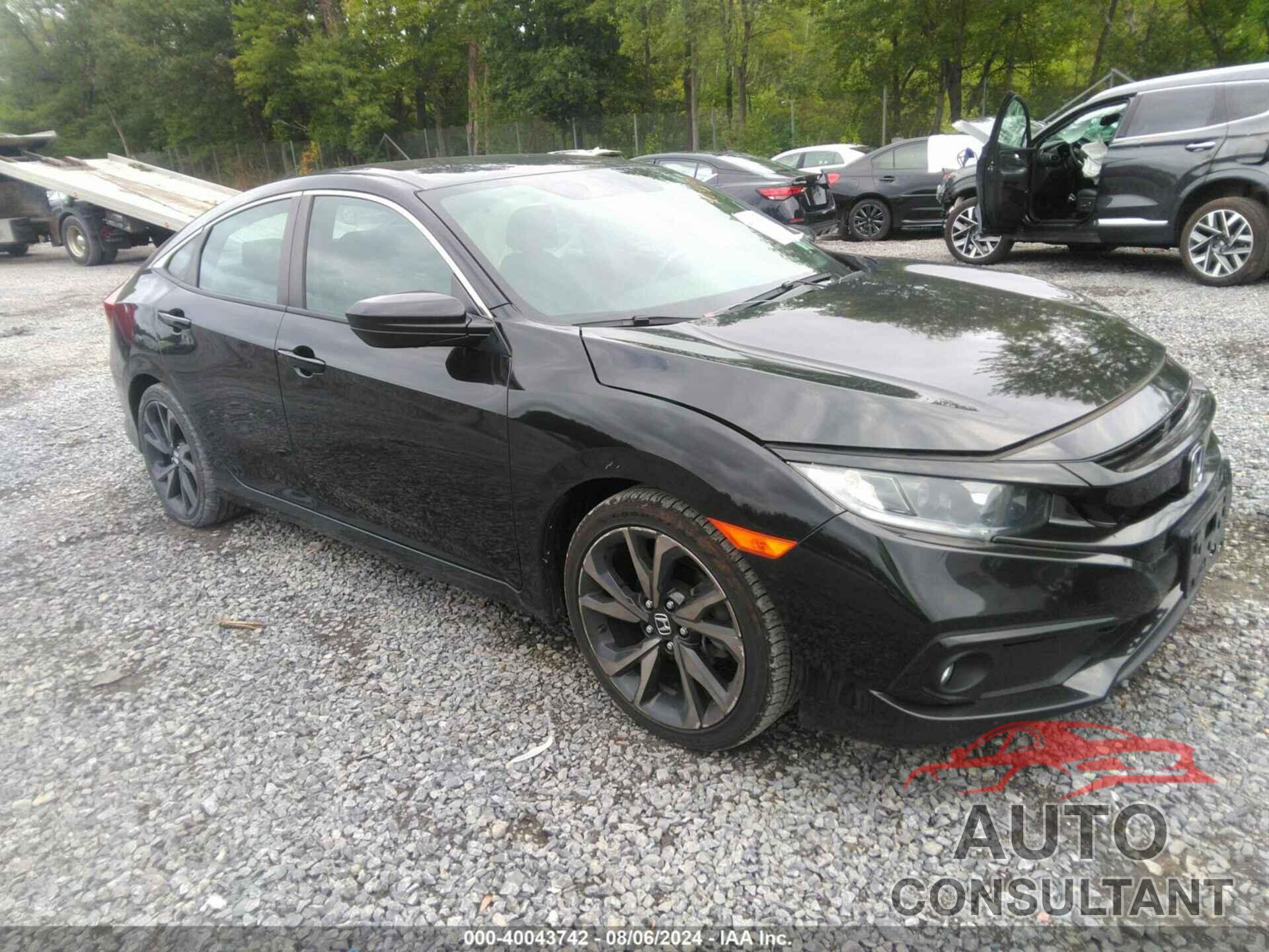 HONDA CIVIC 2019 - 2HGFC2F80KH550504