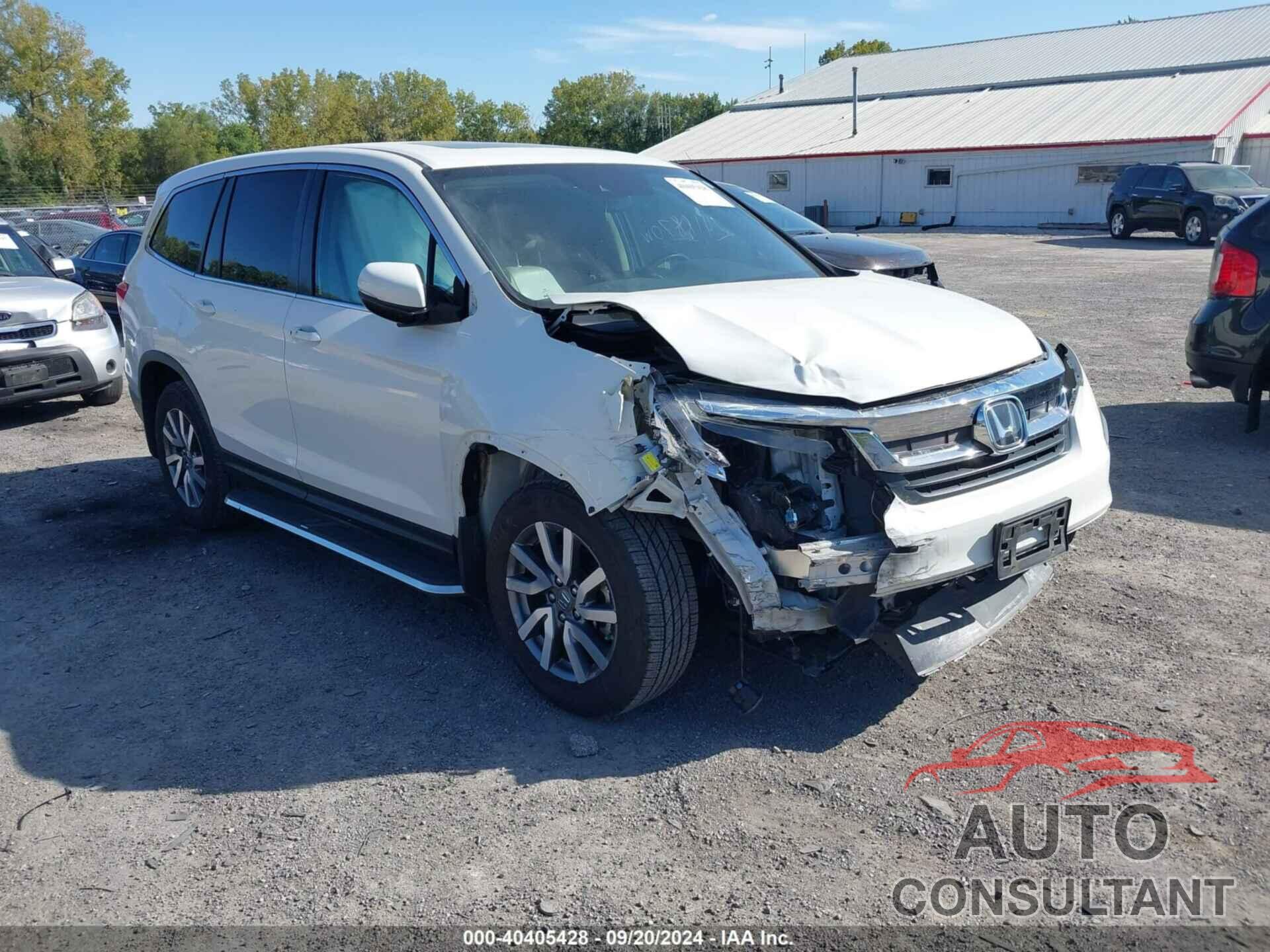 HONDA PILOT 2019 - 5FNYF6H46KB040146