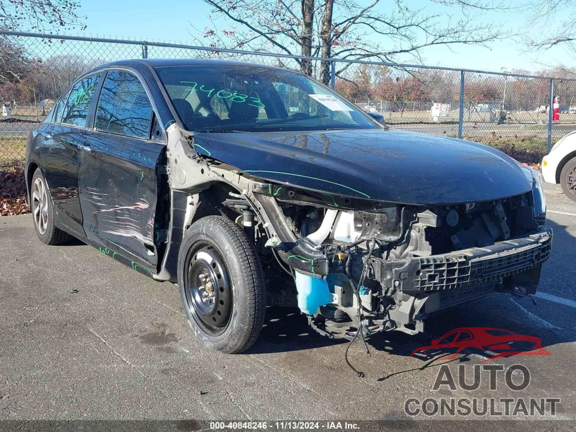 HONDA ACCORD 2017 - 1HGCR2F97HA150893