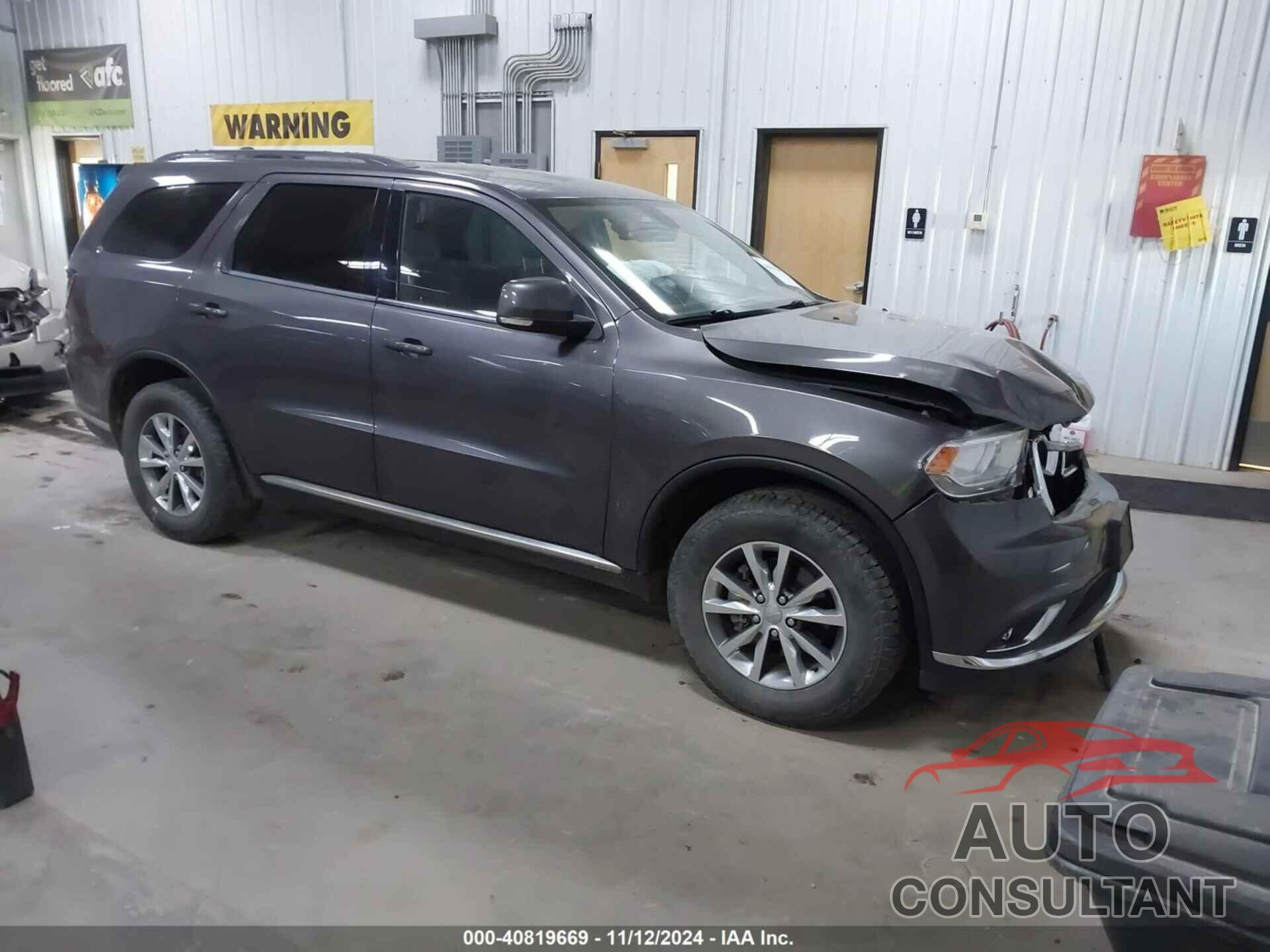 DODGE DURANGO 2014 - 1C4RDJDG3EC562702