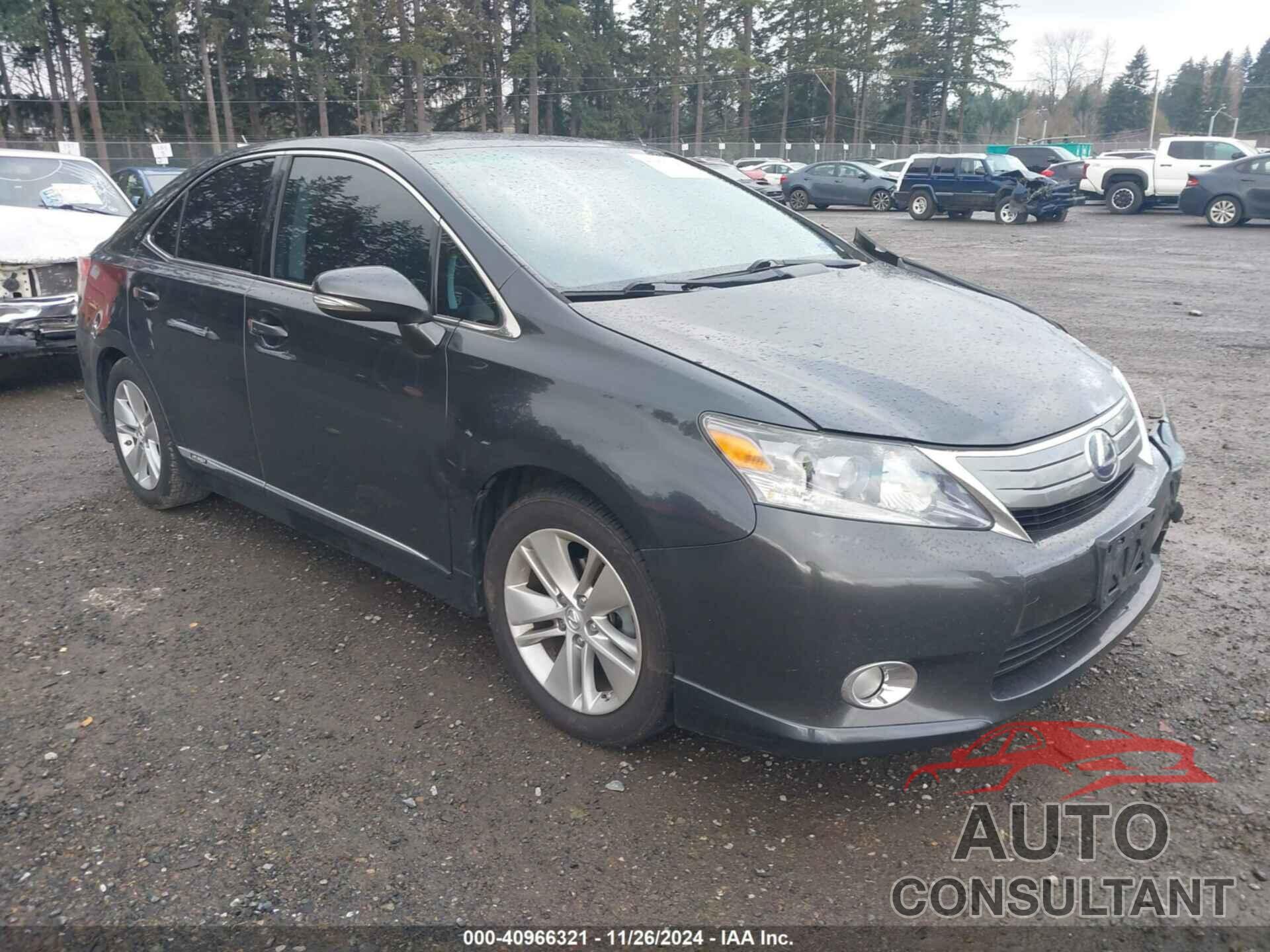 LEXUS HS 250H 2010 - JTHBB1BA9A2004583