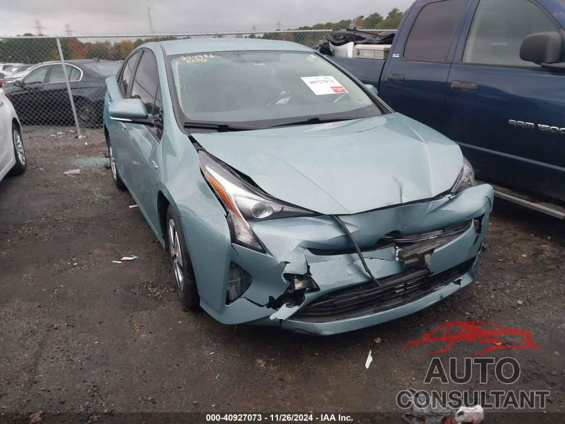 TOYOTA PRIUS 2016 - JTDKARFU1G3019301