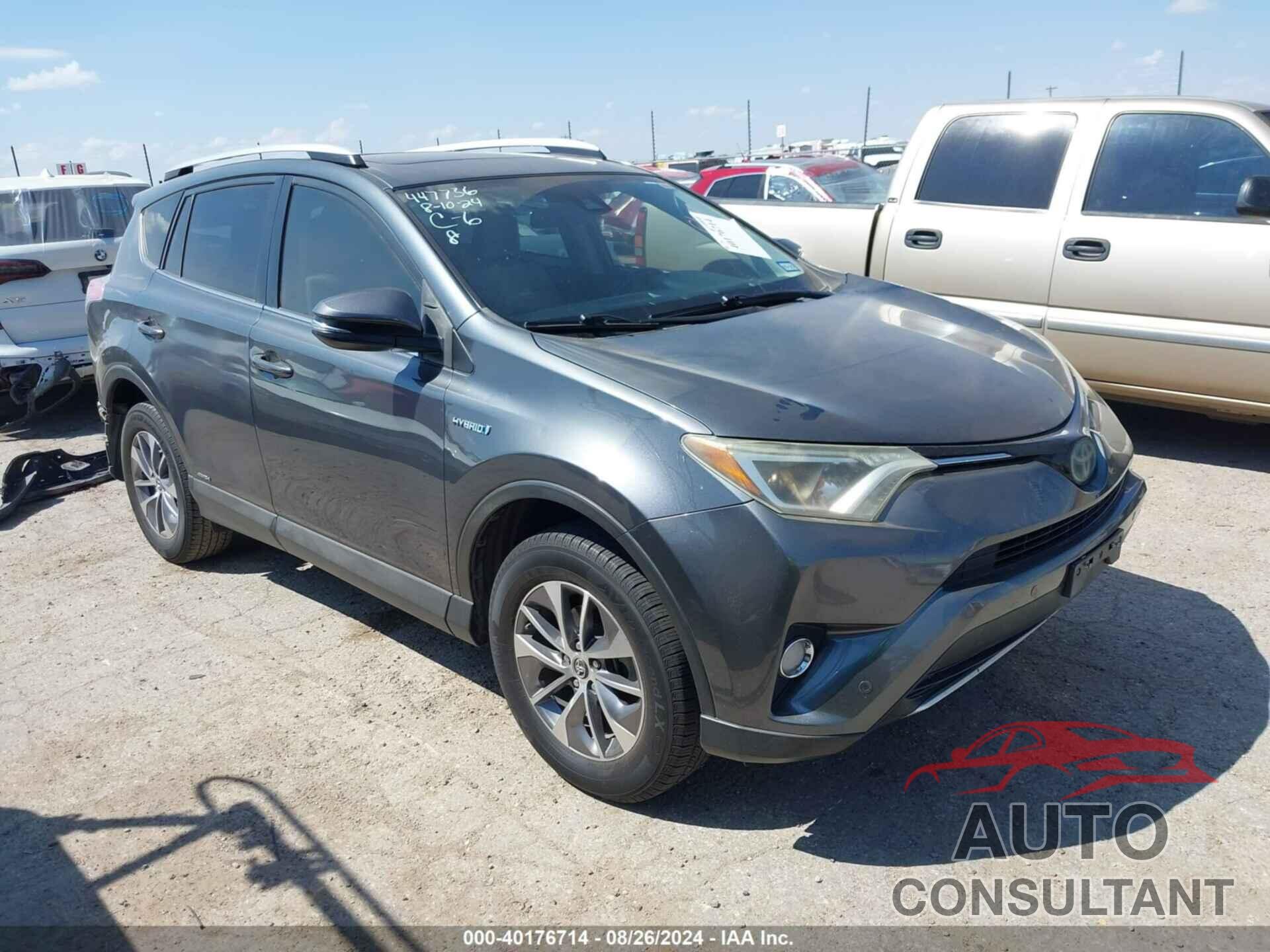 TOYOTA RAV4 HYBRID 2016 - JTMRJREV6GD034119