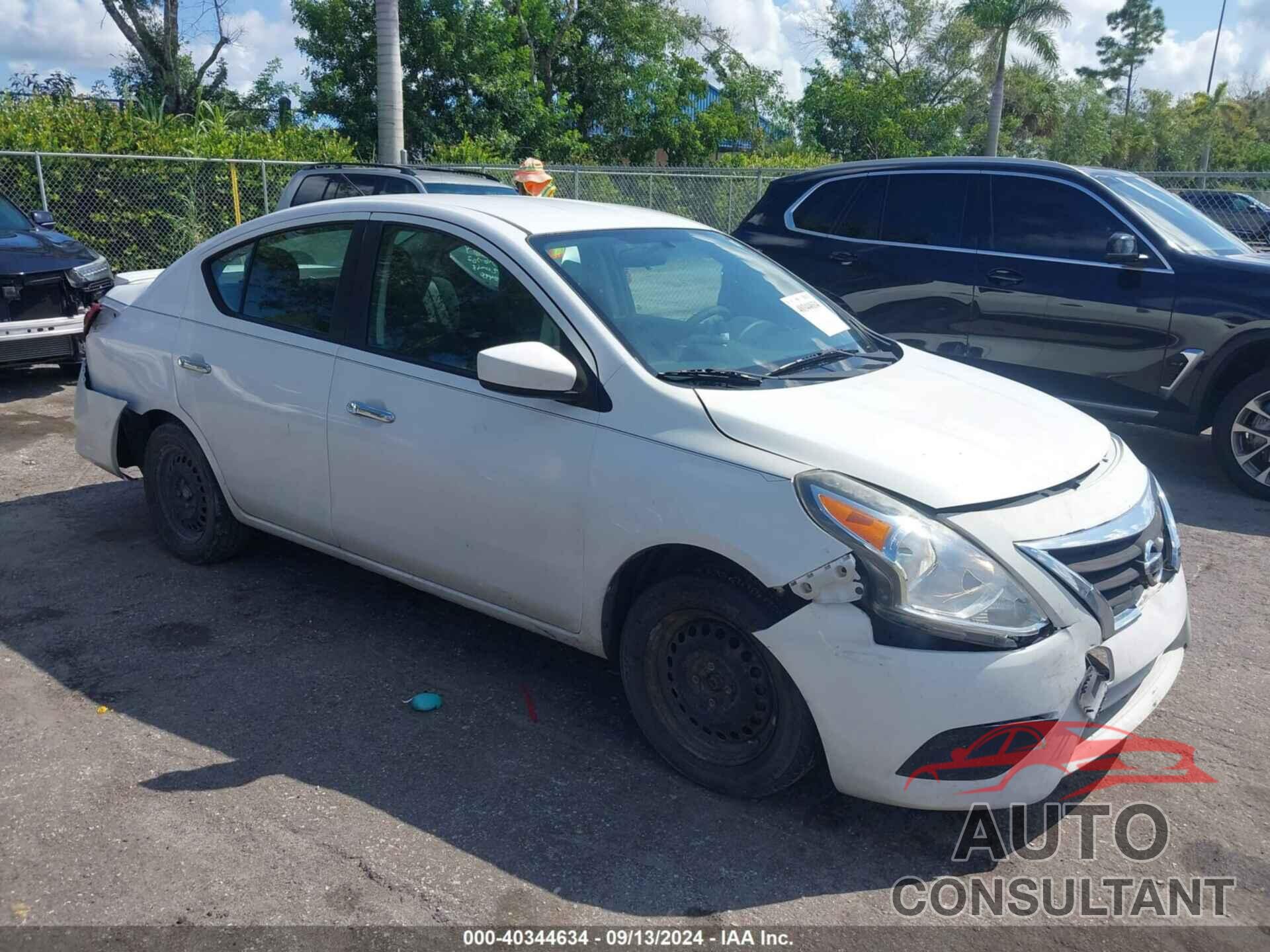 NISSAN VERSA 2016 - 3N1CN7AP5GL818679