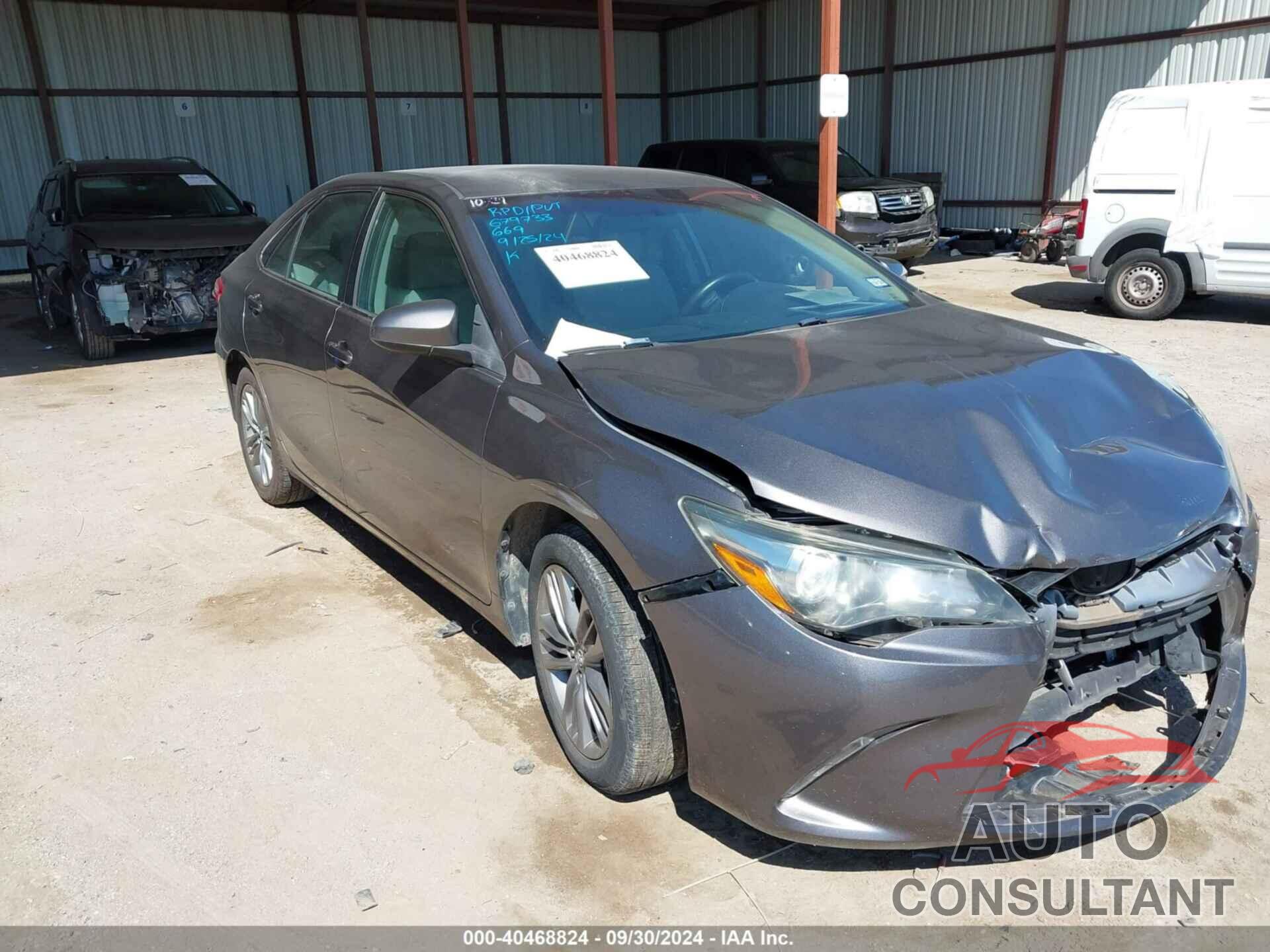 TOYOTA CAMRY 2016 - 4T1BF1FKXGU241942