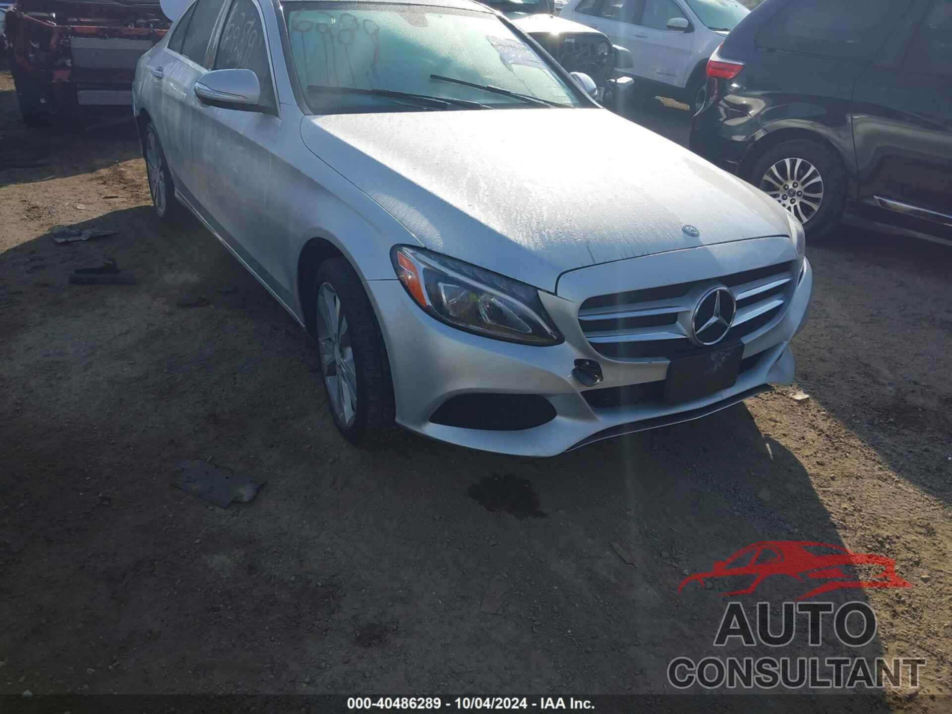 MERCEDES-BENZ C 300 2015 - 55SWF4KB6FU003007