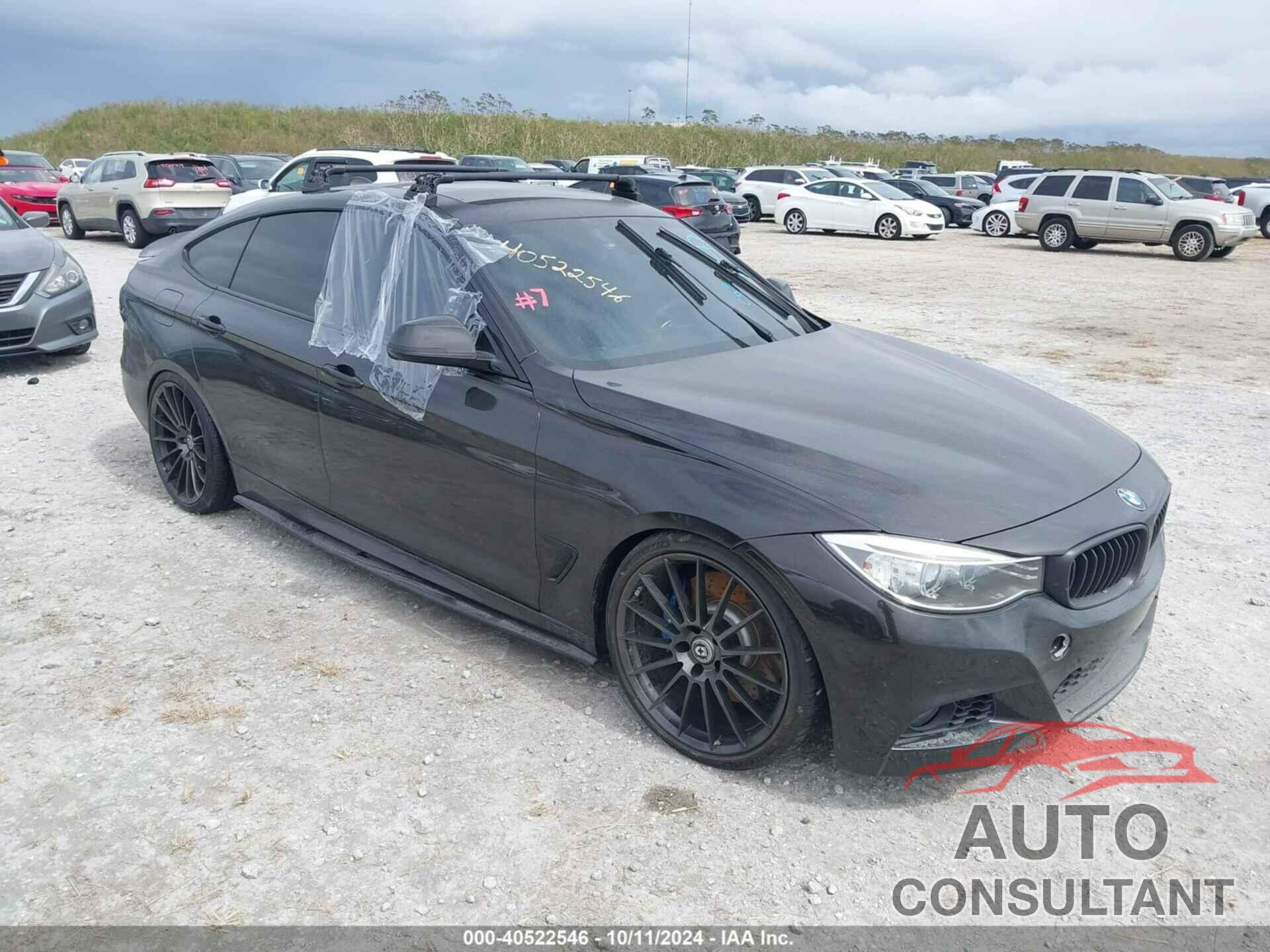 BMW 328I GRAN TURISMO 2016 - WBA8Z5C5XGG501327