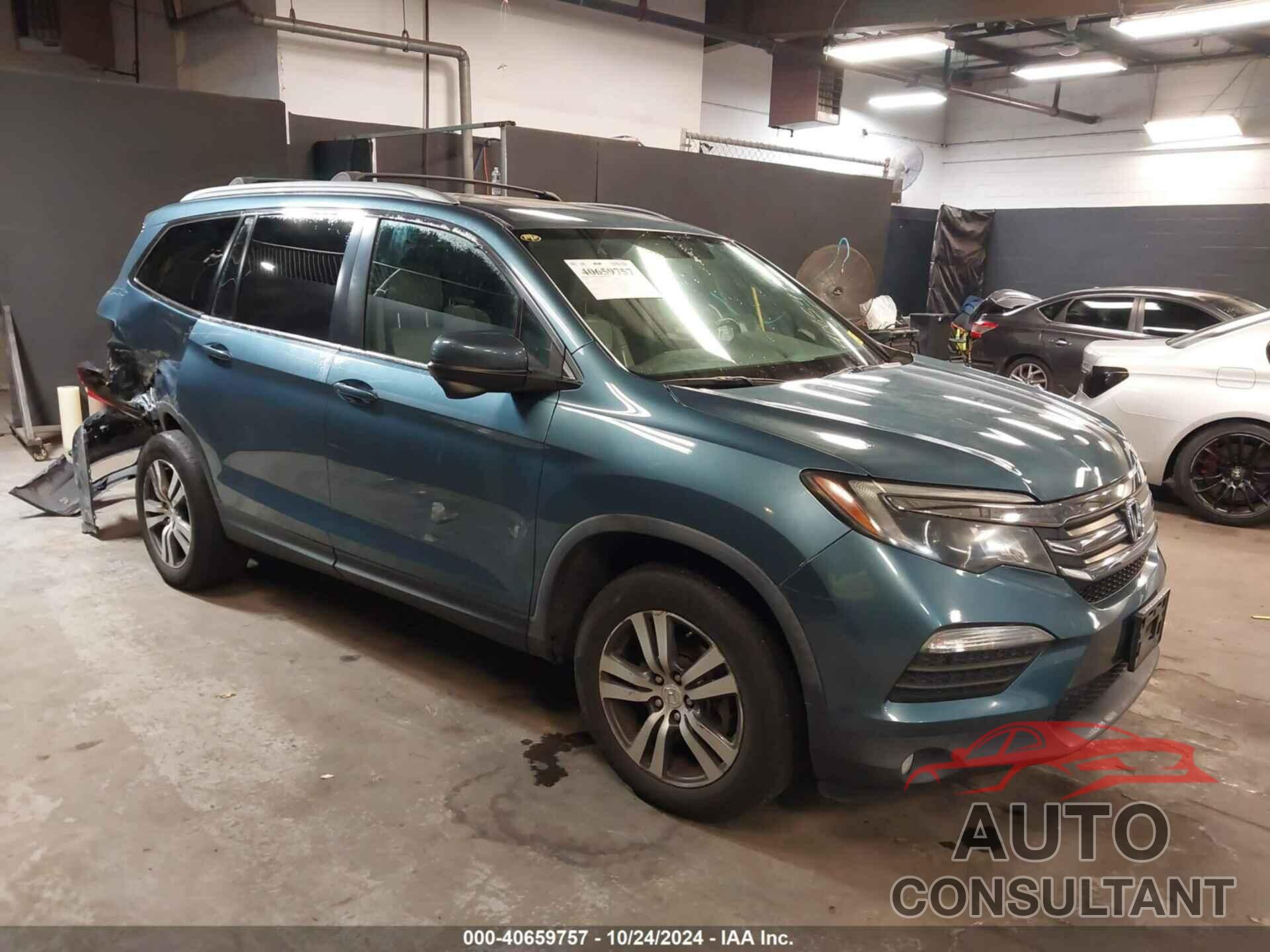 HONDA PILOT 2018 - 5FNYF6H7XJB053927