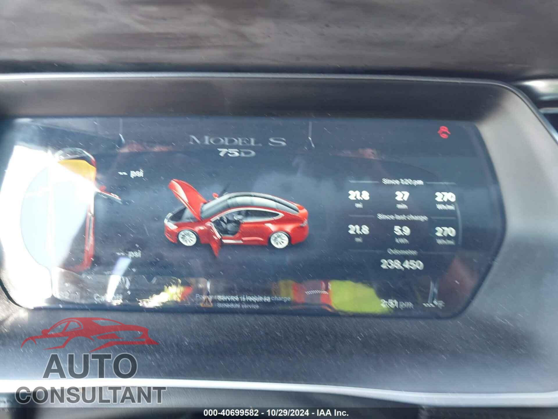 TESLA MODEL S 2016 - 5YJSA1E20GF140969