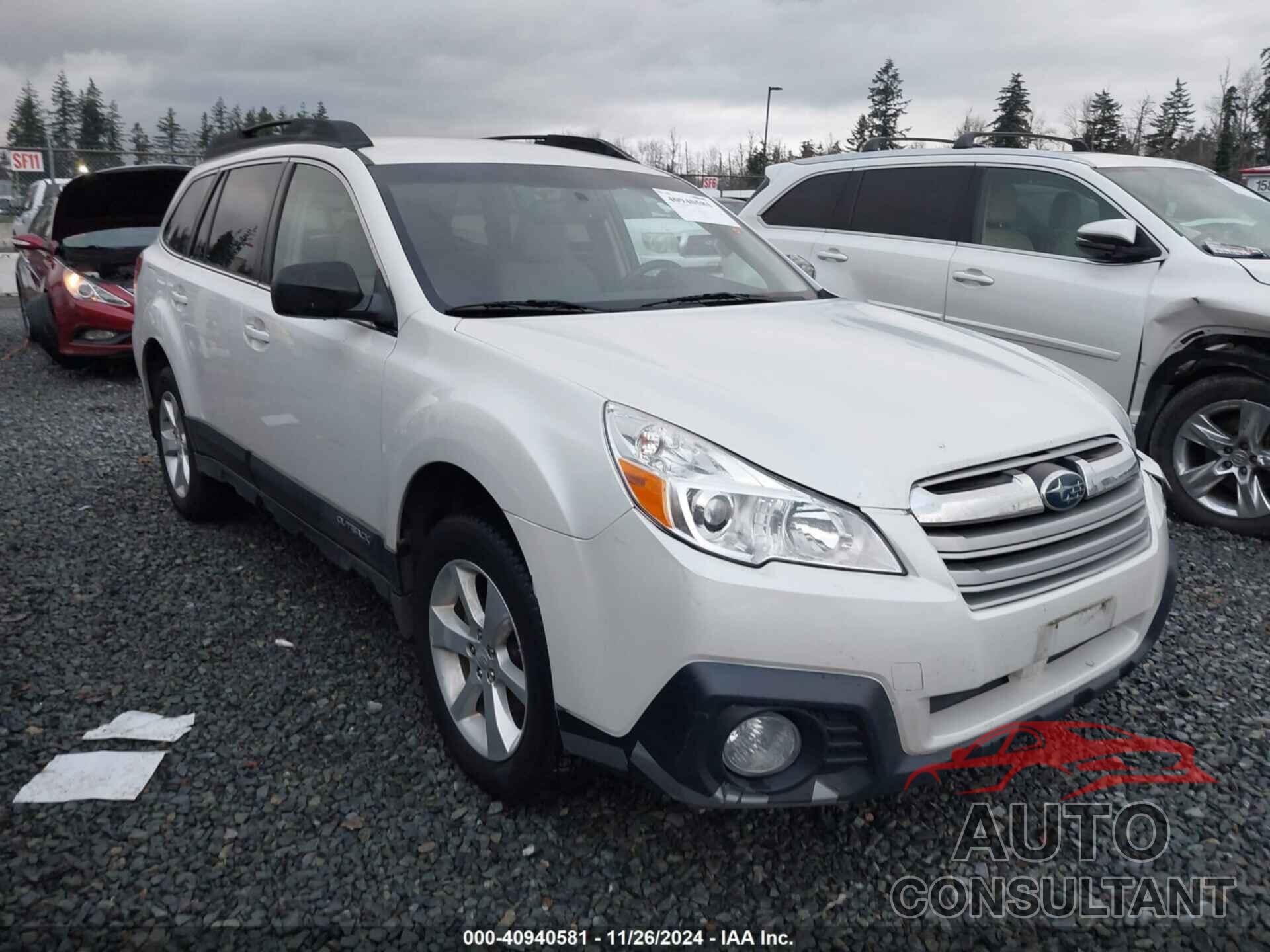 SUBARU OUTBACK 2013 - 4S4BRBCC0D3208704