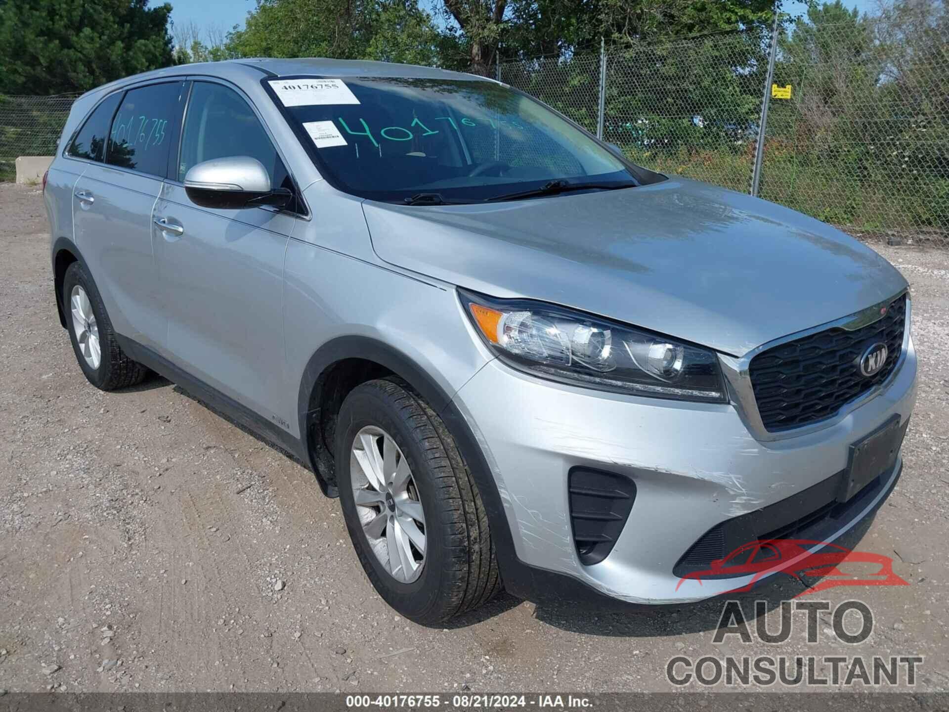 KIA SORENTO 2019 - 5XYPGDA32KG572128