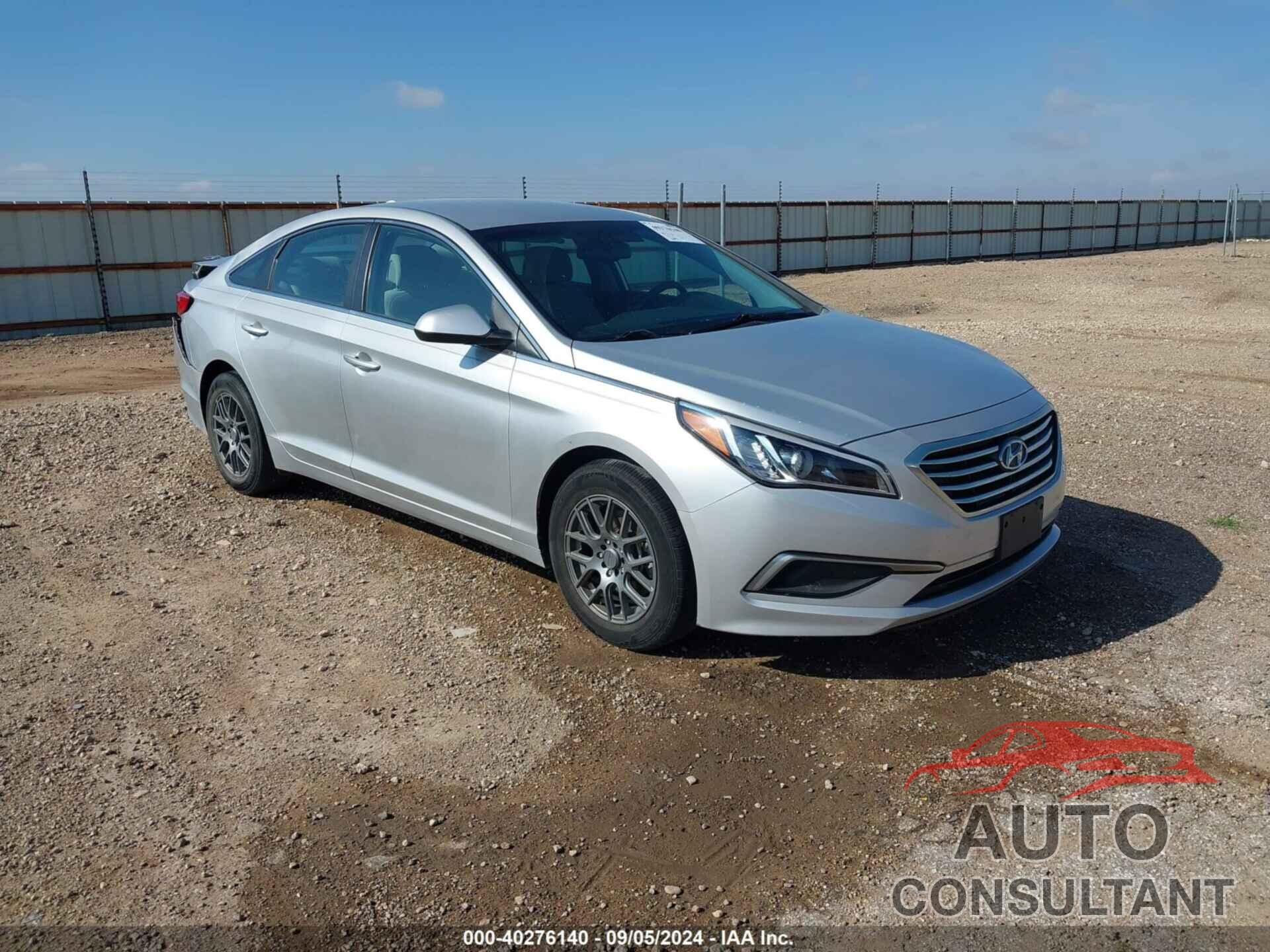 HYUNDAI SONATA 2016 - 5NPE24AFXGH346757