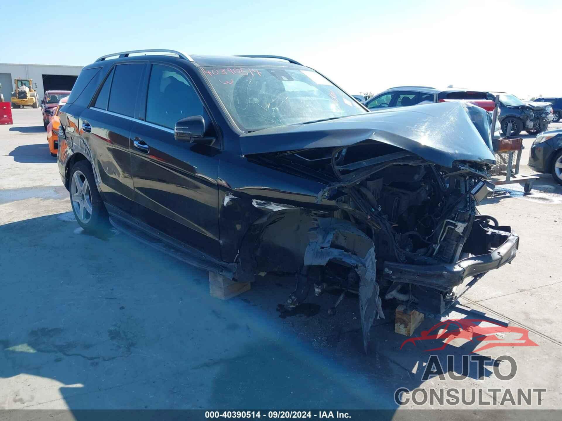 MERCEDES-BENZ ML 350 2014 - 4JGDA5JB6EA408897