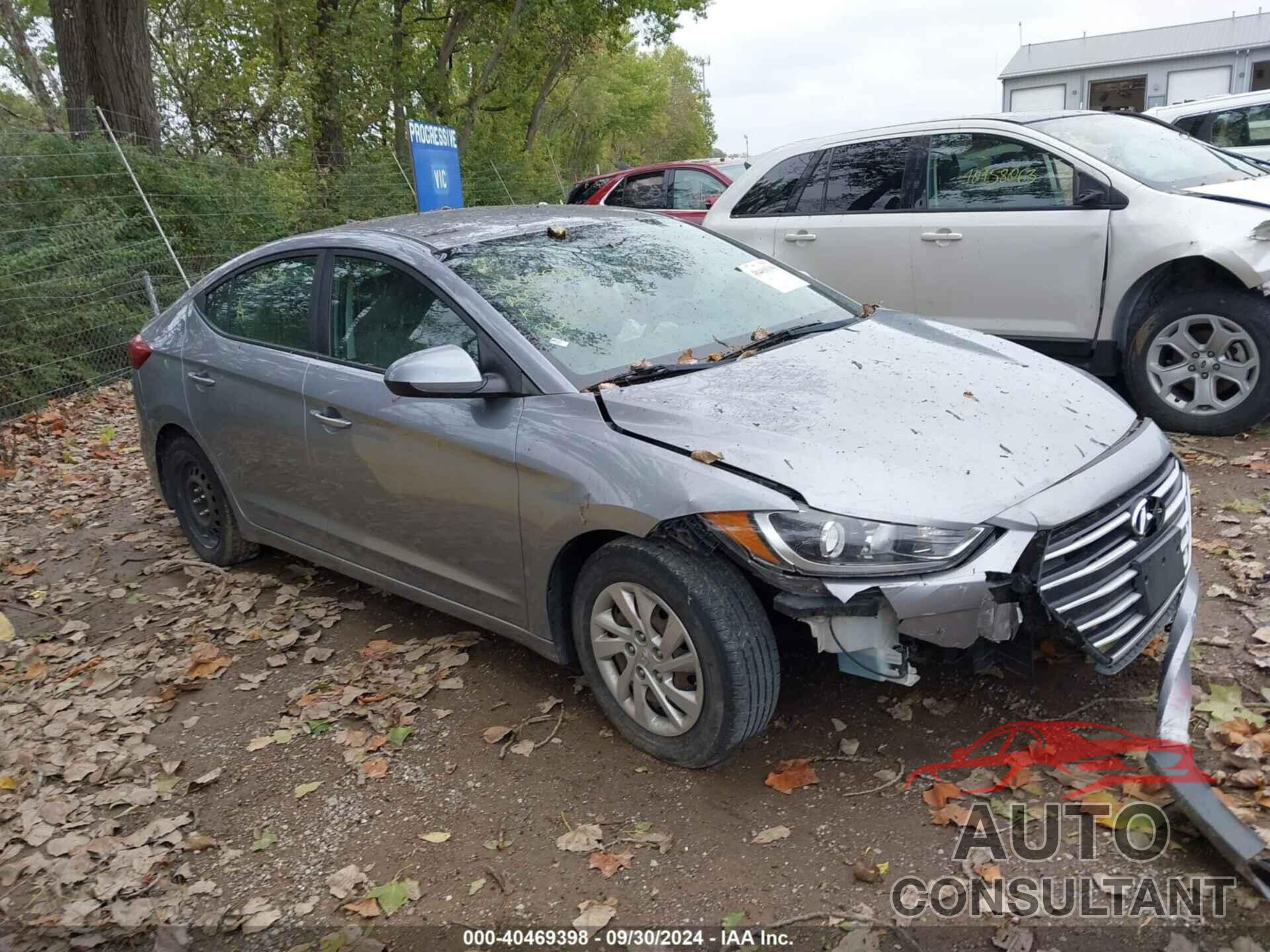 HYUNDAI ELANTRA 2017 - 5NPD74LF5HH208247