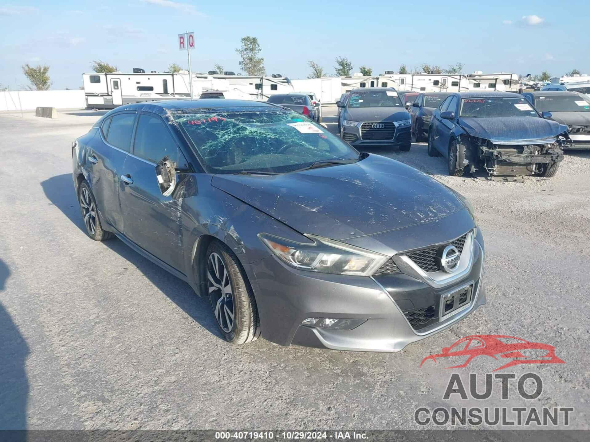 NISSAN MAXIMA 2017 - 1N4AA6APXHC370758