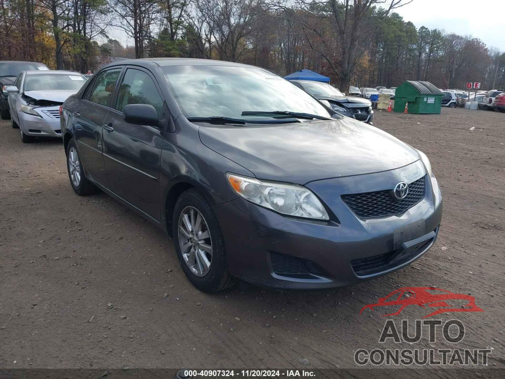 TOYOTA COROLLA 2009 - JTDBL40E299073530