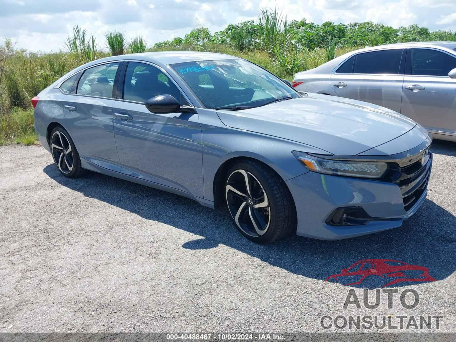 HONDA ACCORD 2022 - 1HGCV1F39NA066281