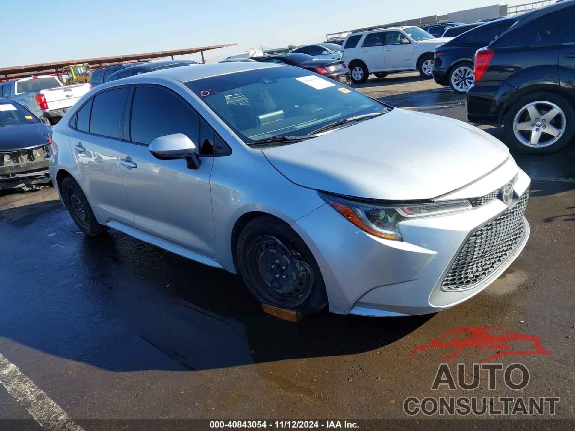 TOYOTA COROLLA 2020 - JTDEPRAE1LJ087650