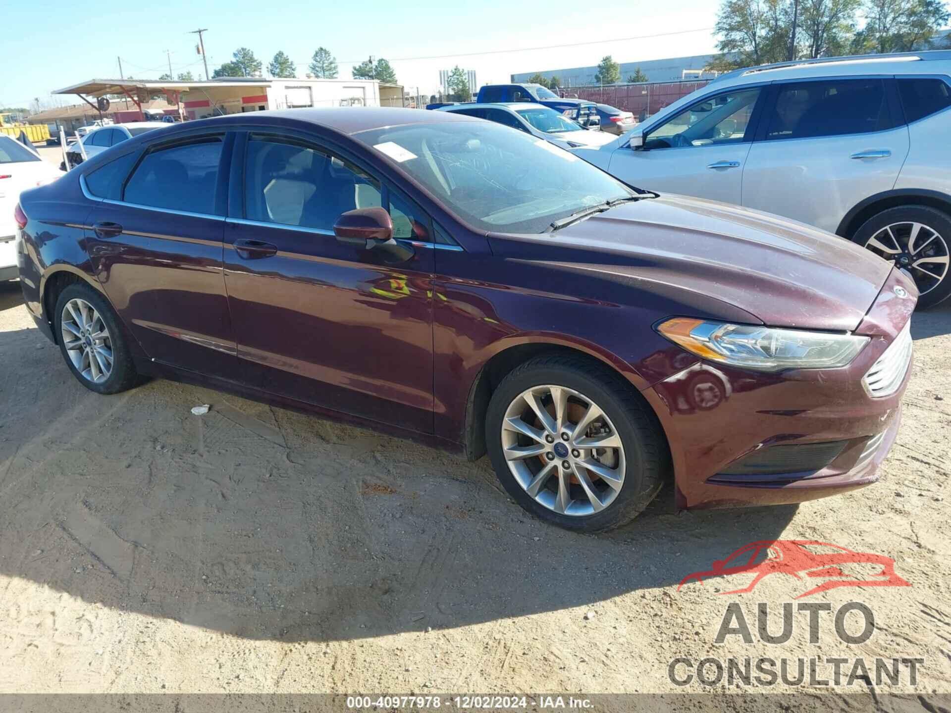 FORD FUSION 2017 - 3FA6P0HD2HR246420