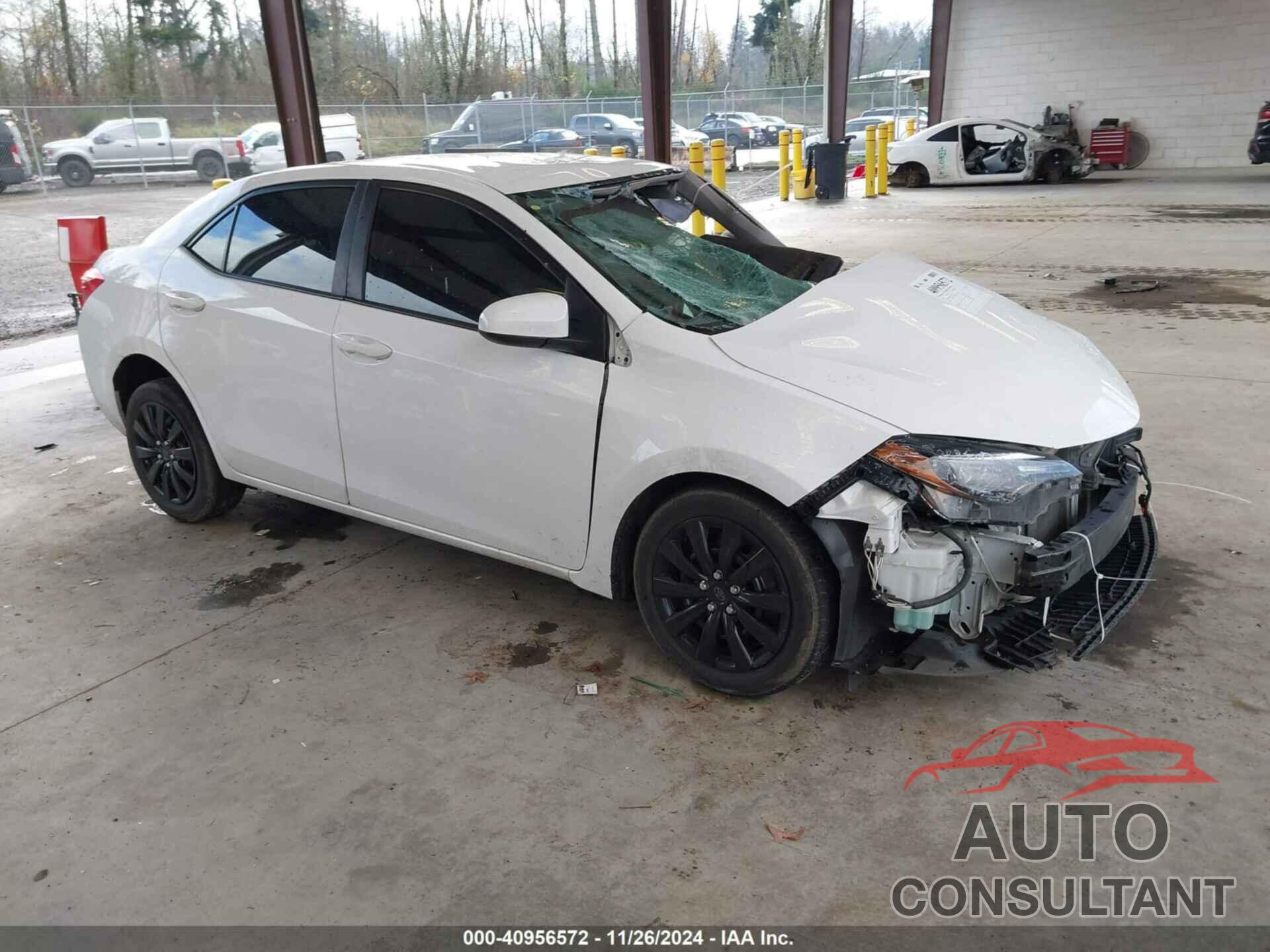 TOYOTA COROLLA 2019 - 2T1BURHE2KC196131