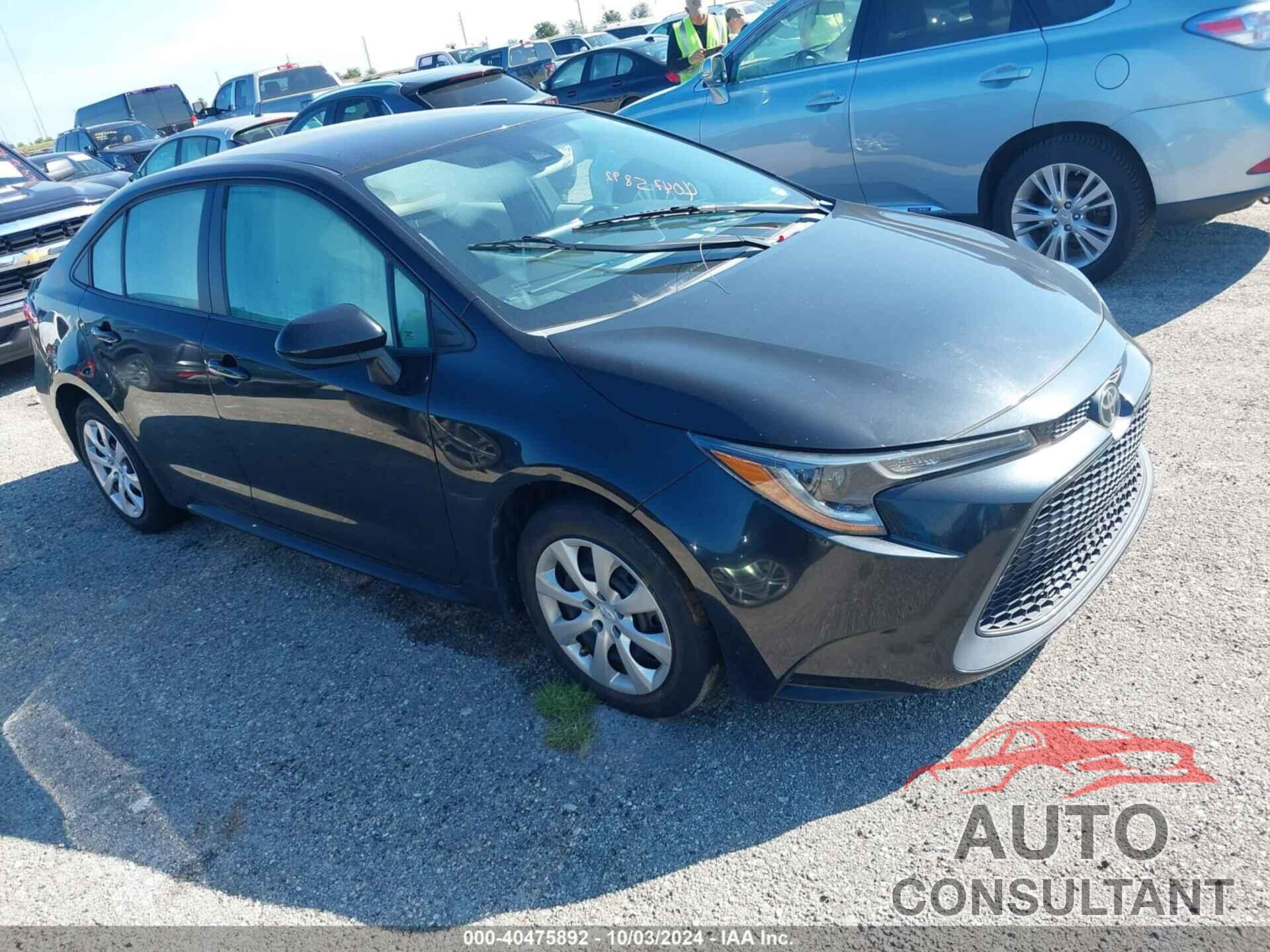 TOYOTA COROLLA 2020 - 5YFEPRAE6LP105765