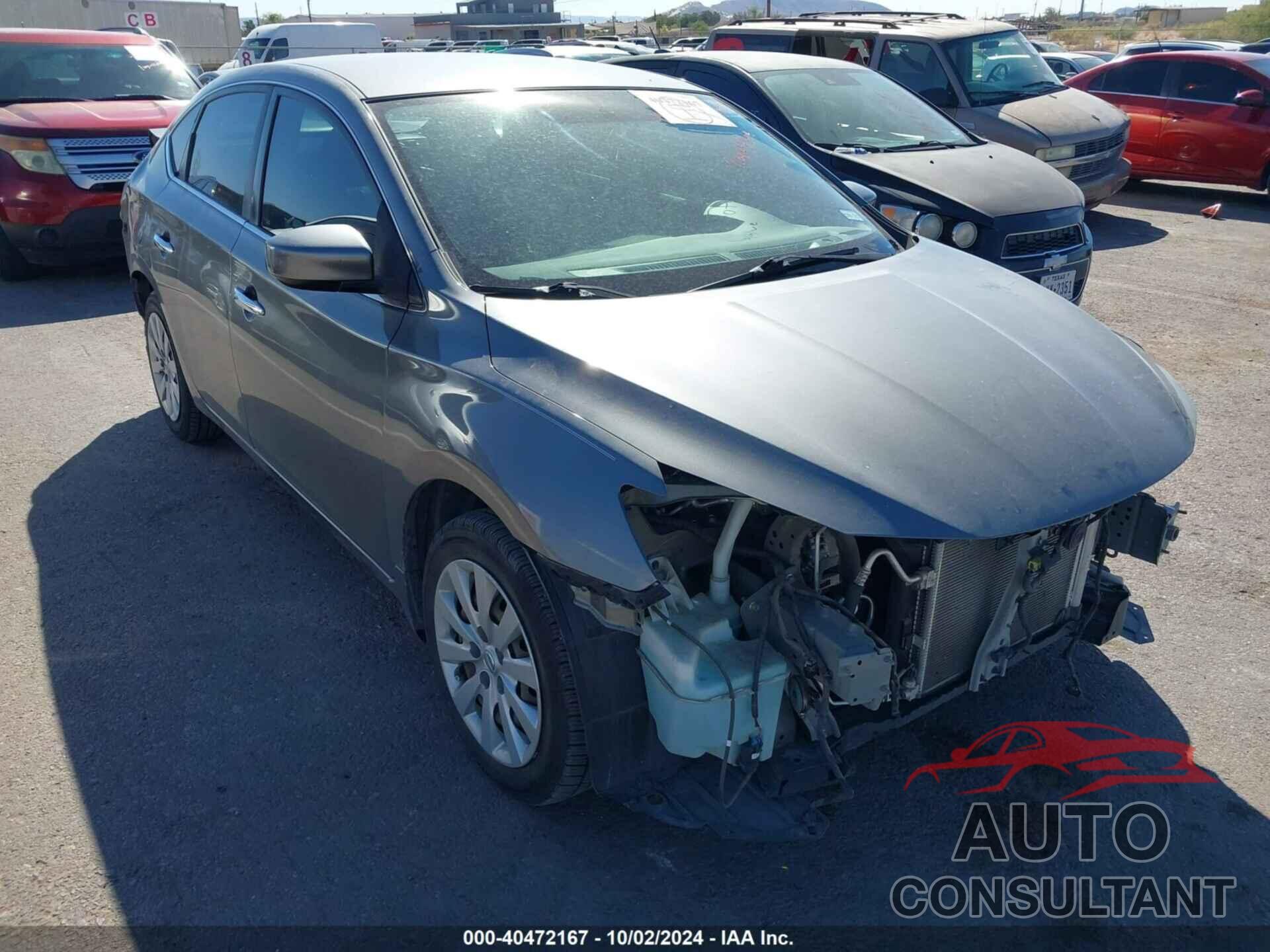 NISSAN SENTRA 2018 - 3N1AB7AP8JY210147