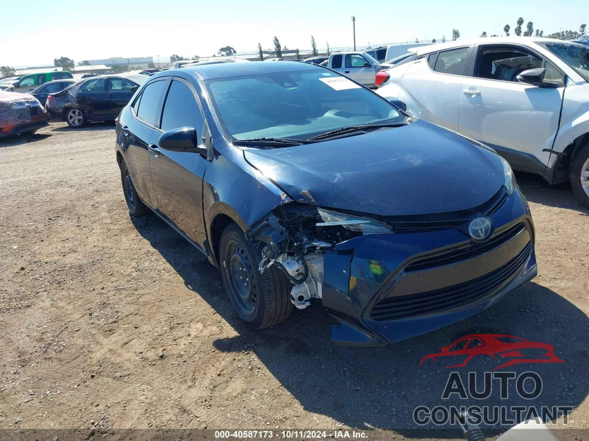 TOYOTA COROLLA 2019 - 5YFBURHE0KP949803