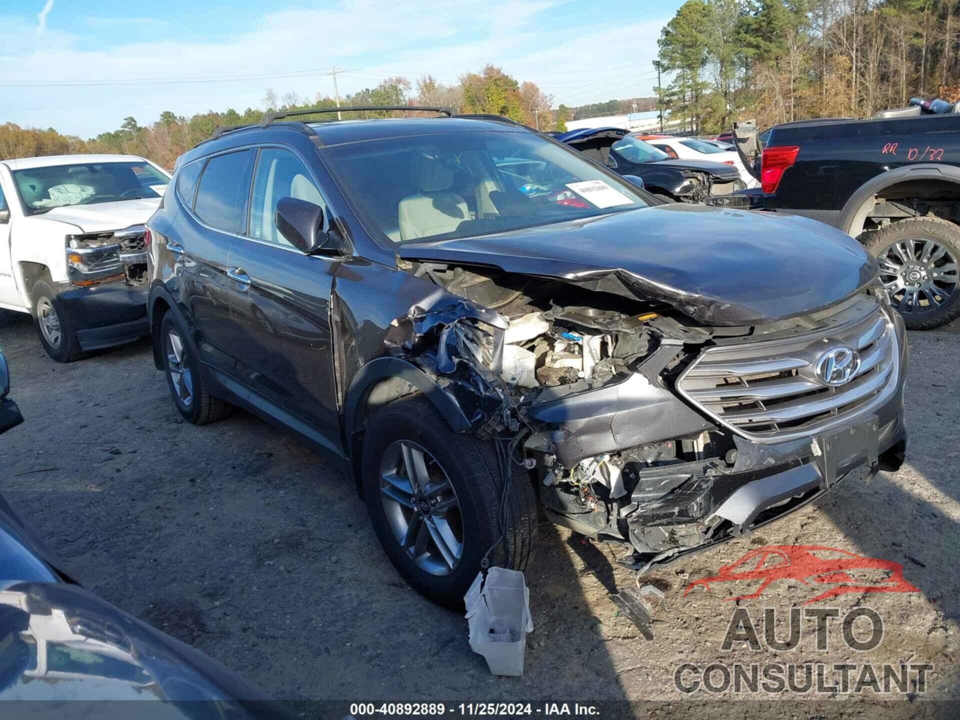 HYUNDAI SANTA FE SPORT 2017 - 5XYZU3LB3HG422084