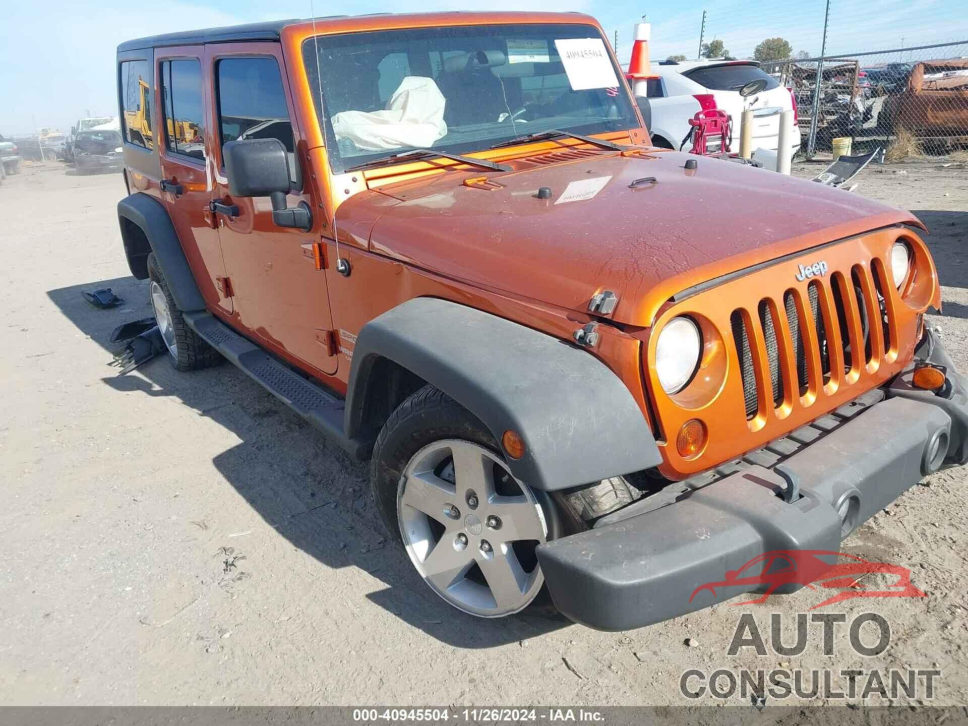 JEEP WRANGLER UNLIMITED 2011 - 1J4BA3H19BL561717